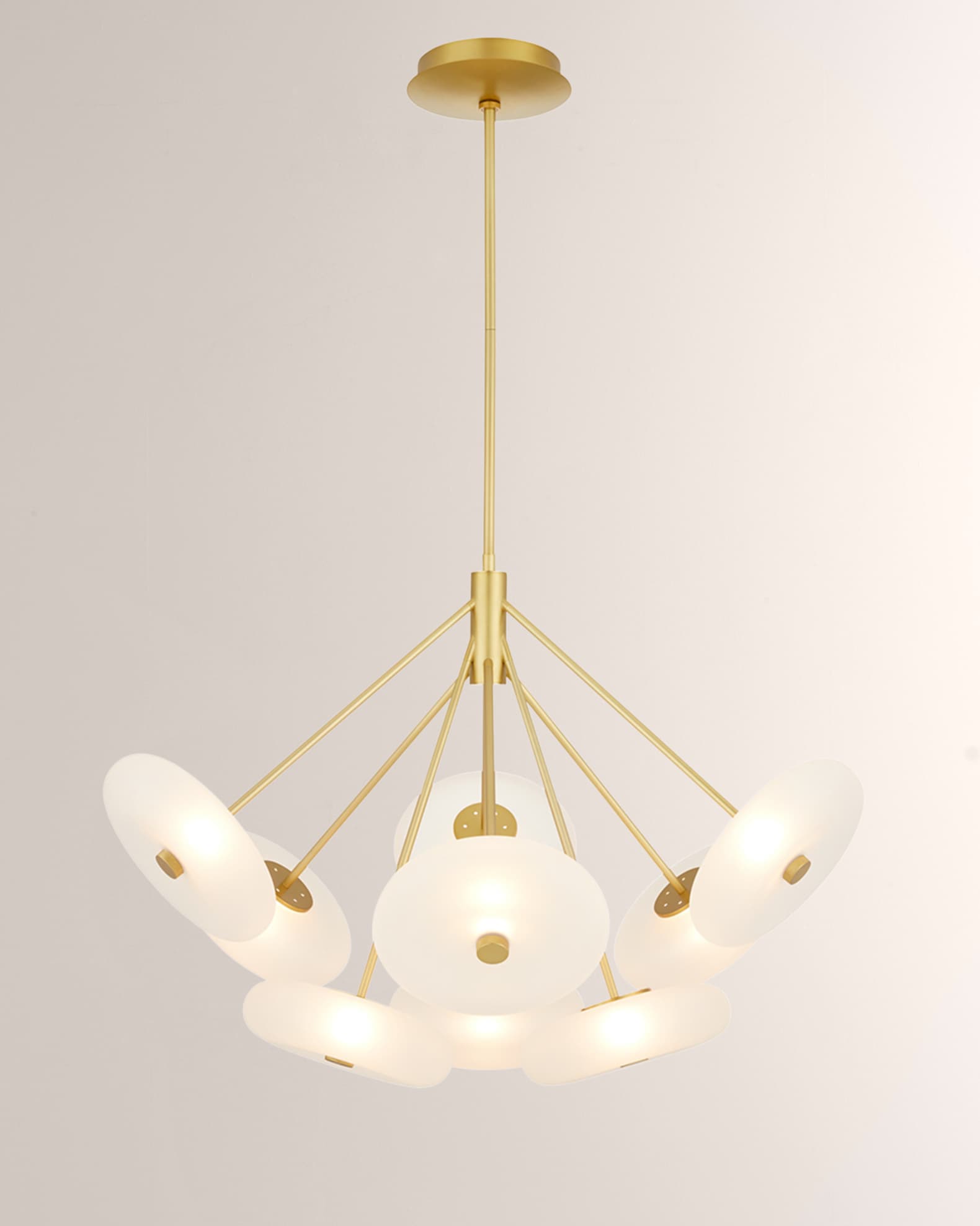 Arteriors Helios 41" 9-Light Chandelier