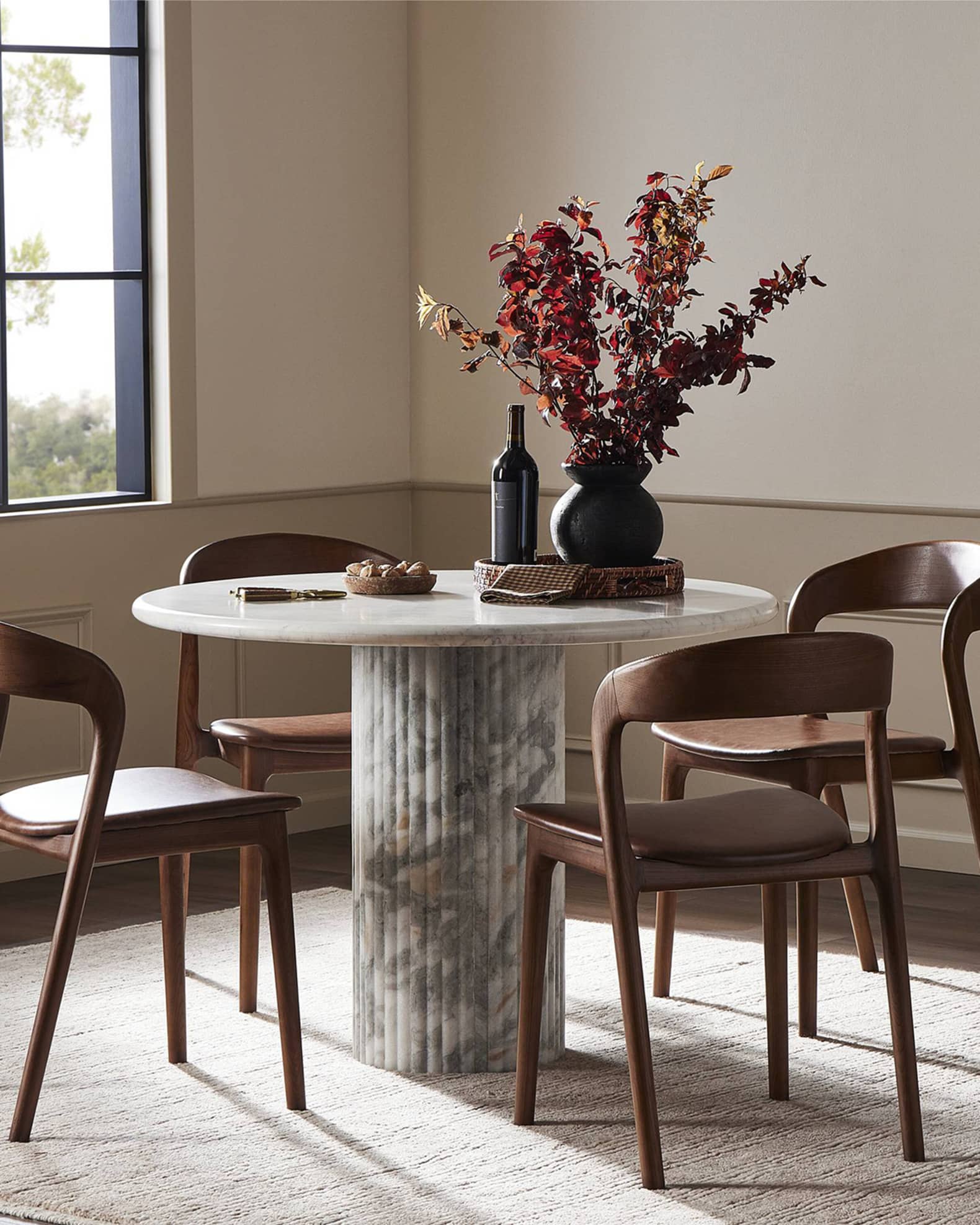 Four Hands Oranda Marble Dining Table | Horchow