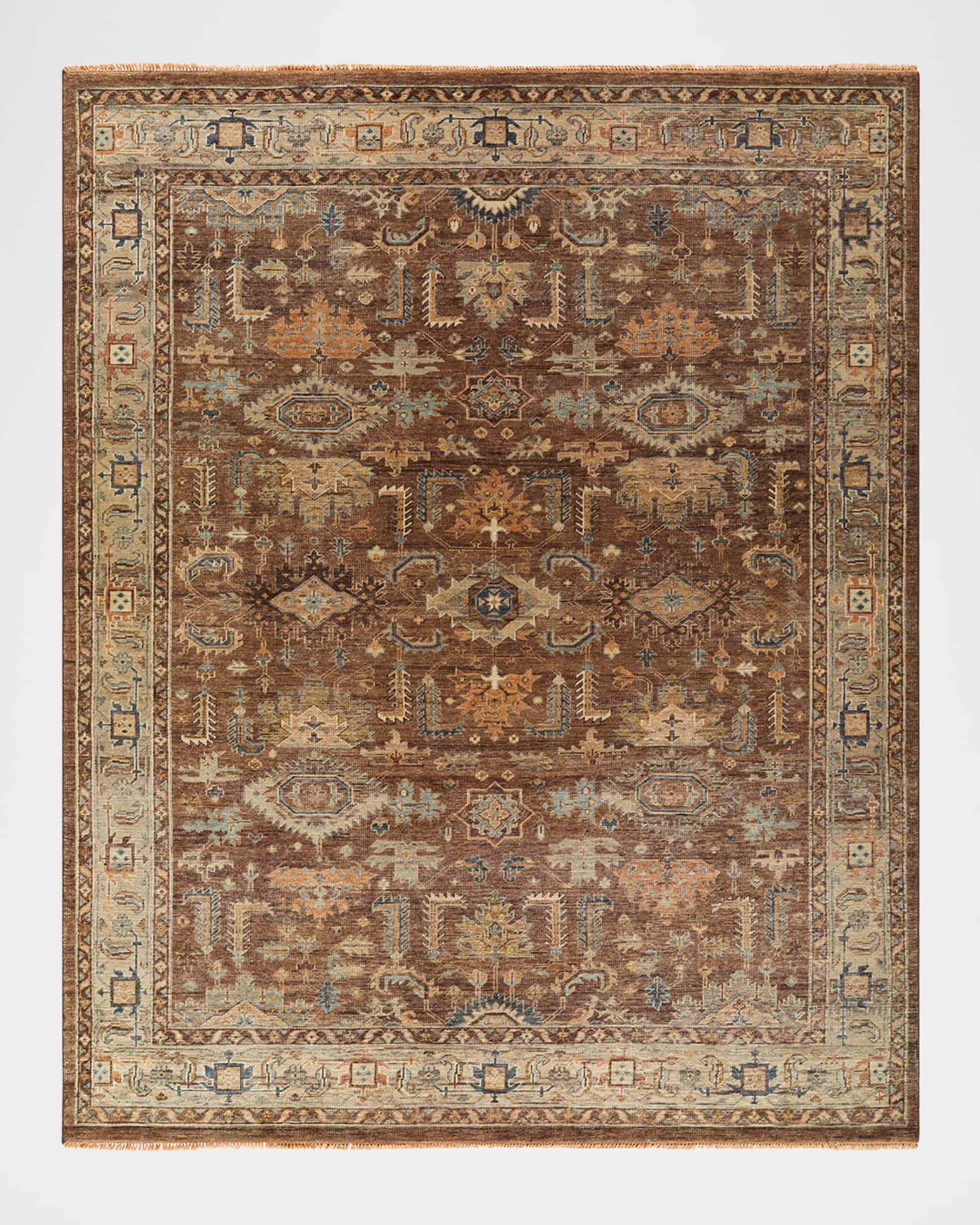 Surya Rugs Bijar Hand-Knotted Rug, 6' x 9'