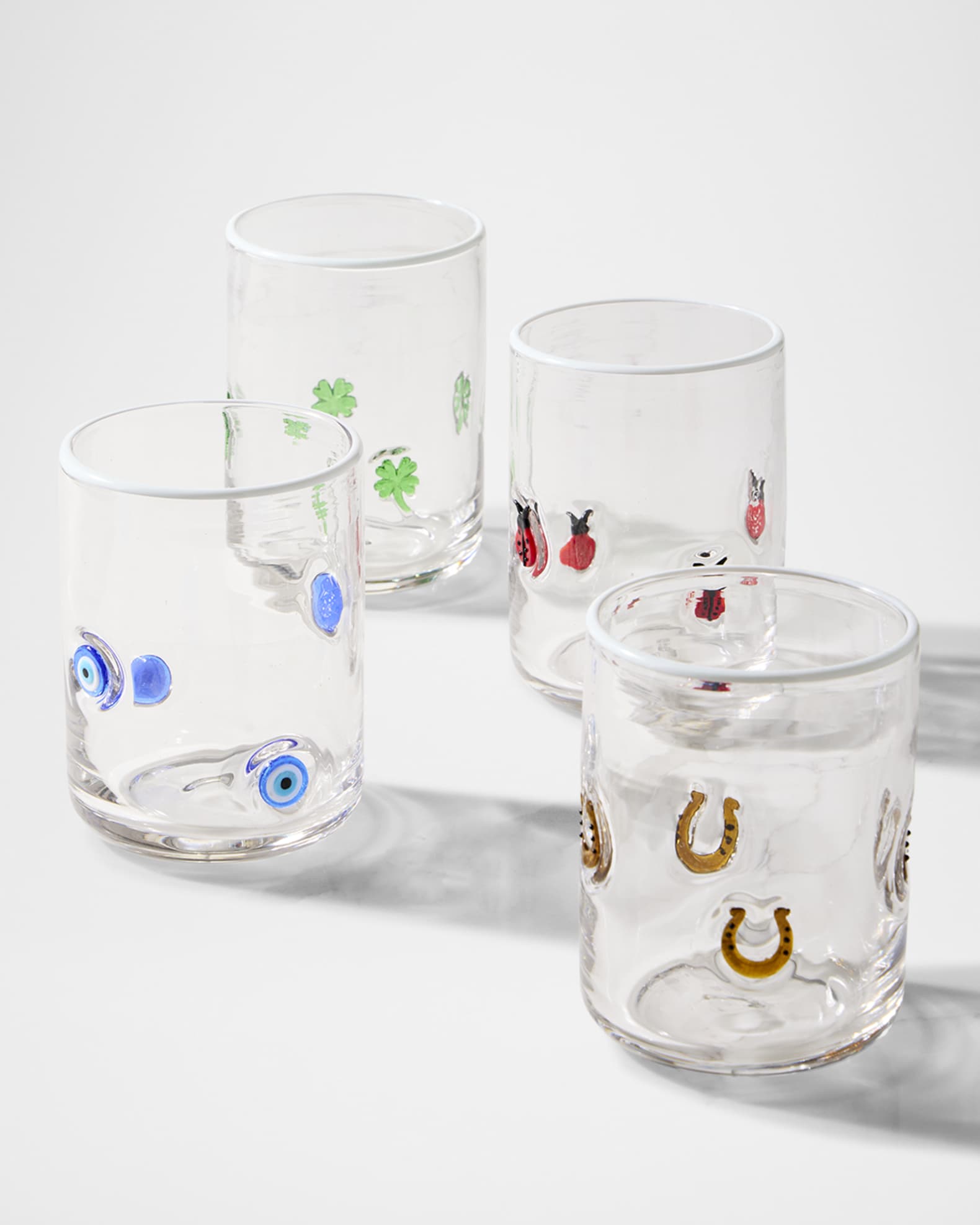 Neiman Marcus Lucky Charms 20 oz. Tumblers, Set of 4