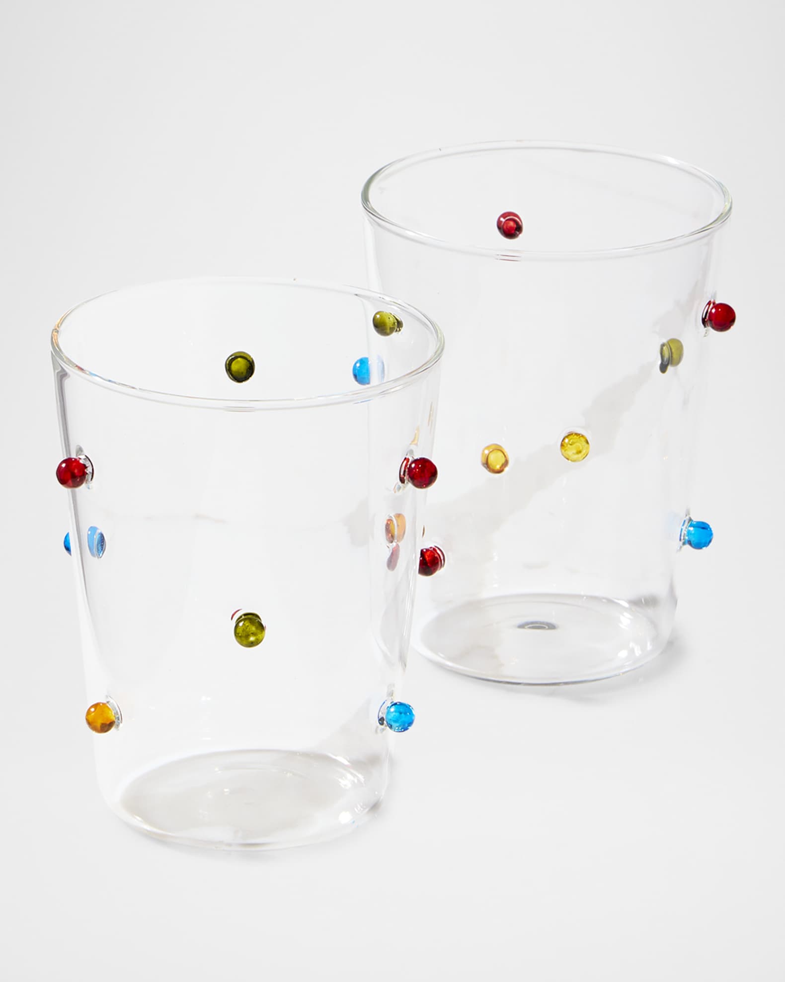 Neiman Marcus Colorful Beaded Tumblers, 12 oz. - Set of 2