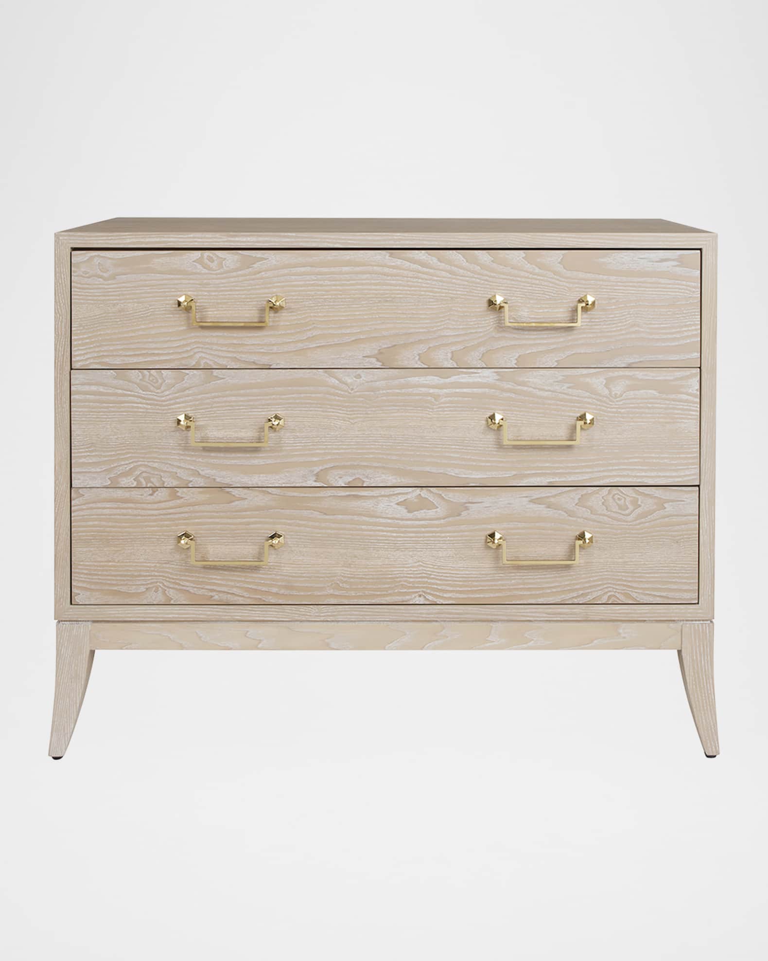 Worlds Away Avis 3-Drawer Chest