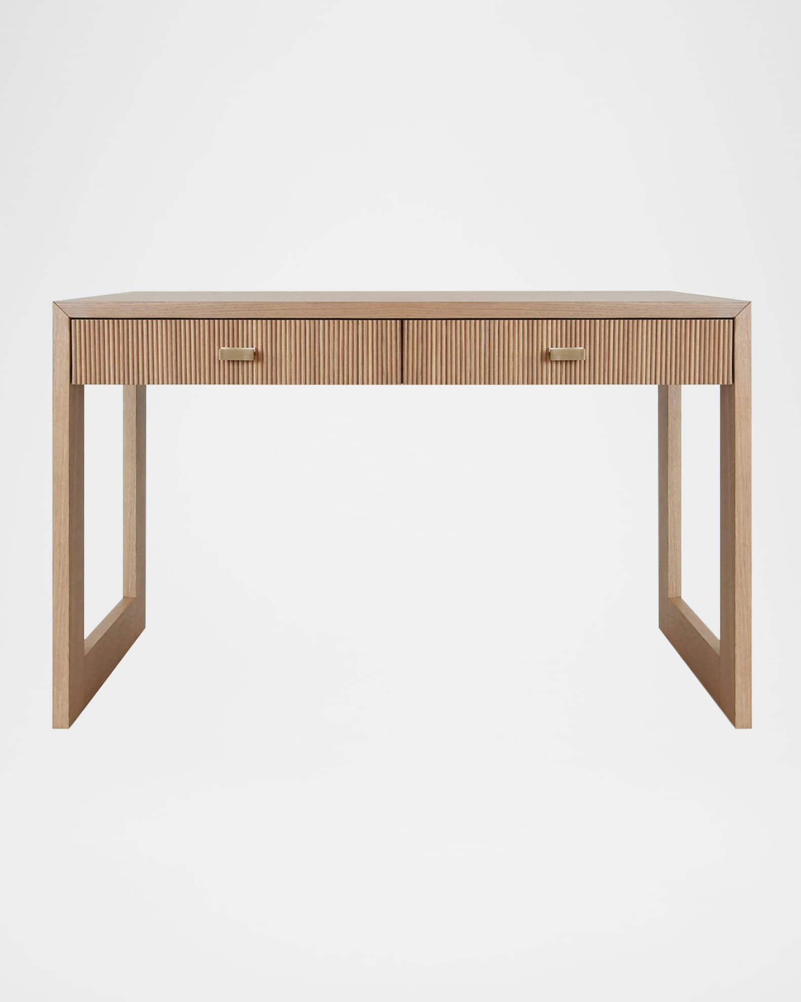 Worlds Away Larkin Two-Drawer Desk