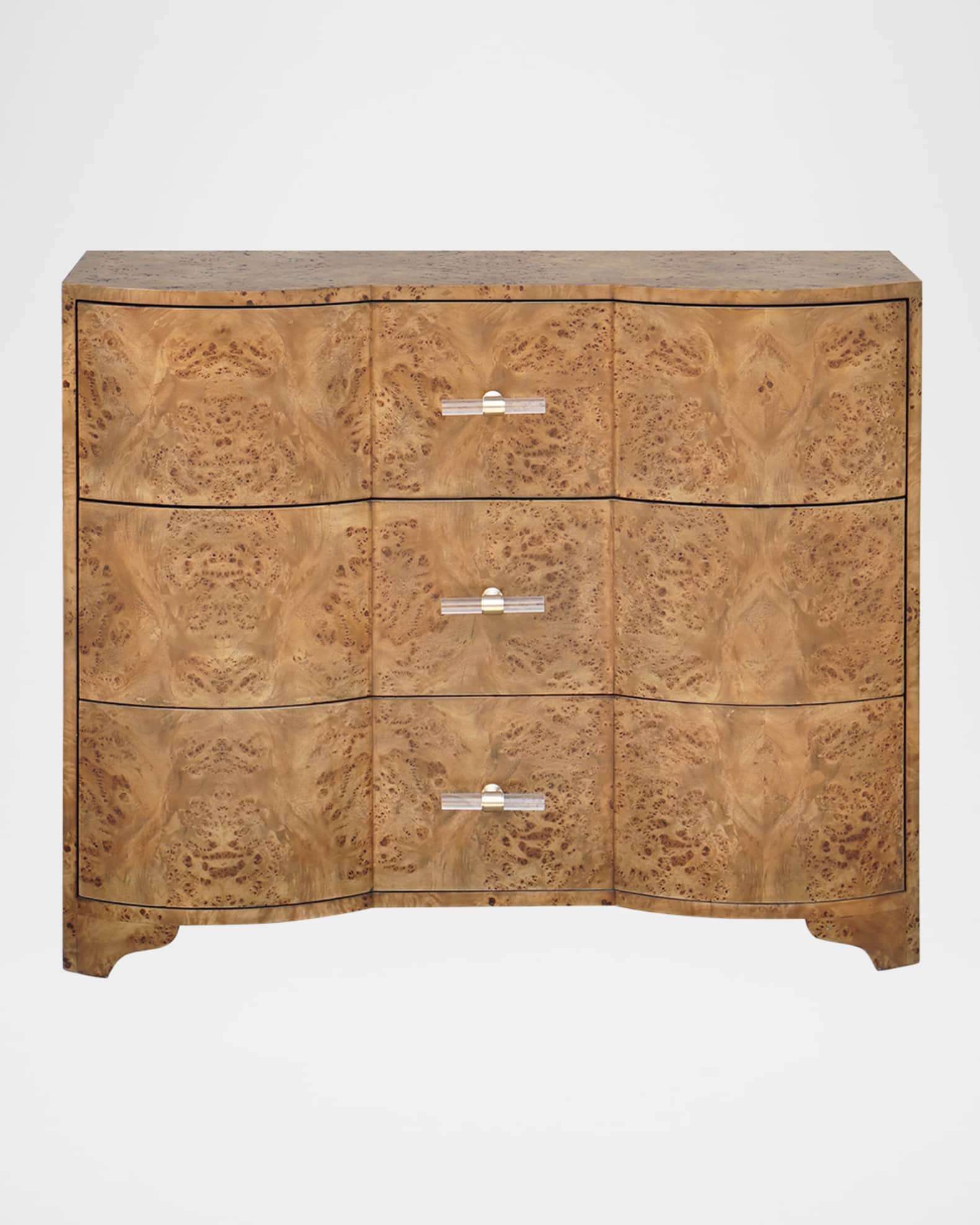 Worlds Away Plymouth 3-Drawer Chest