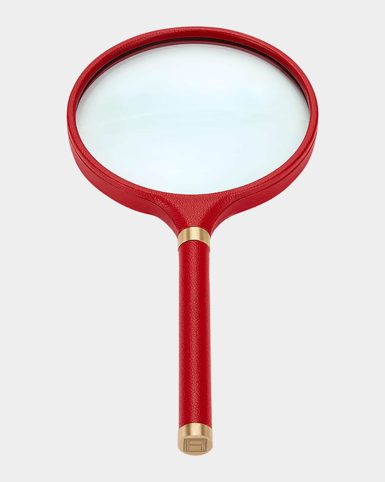 Assouline Archival Leather Magnifying Glass