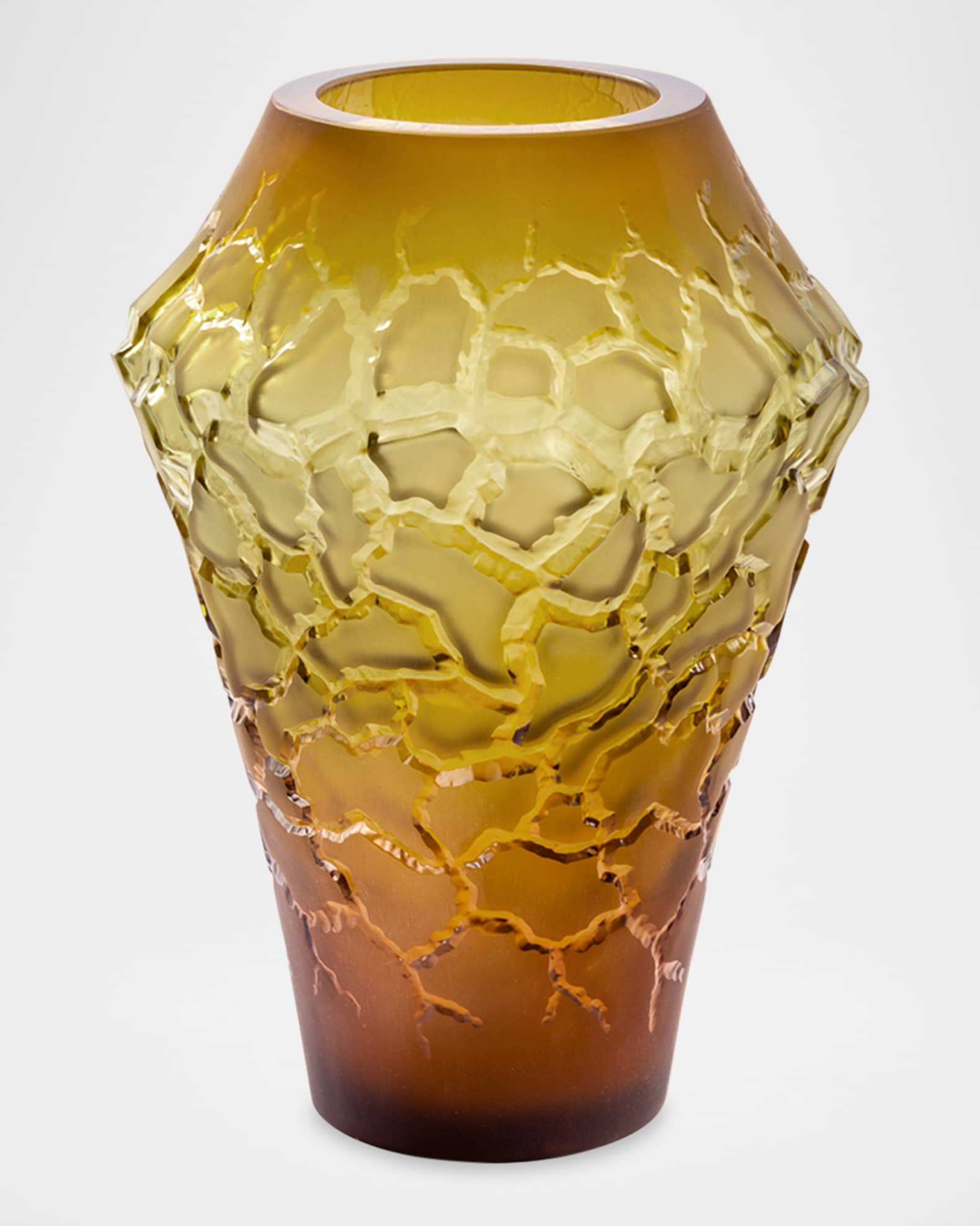 Lalique Caldera Medium Vase