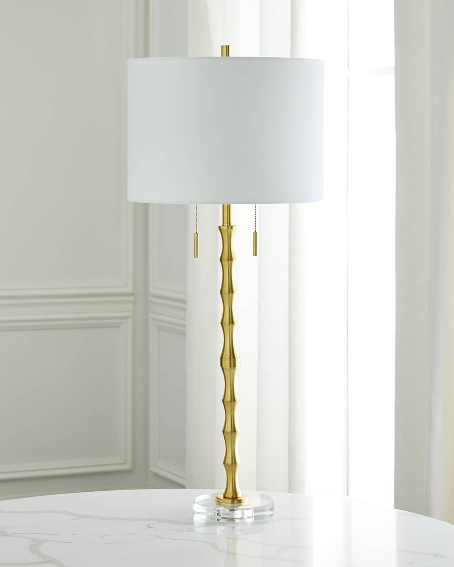 Couture Lamps Bamboo 34" Table Lamp