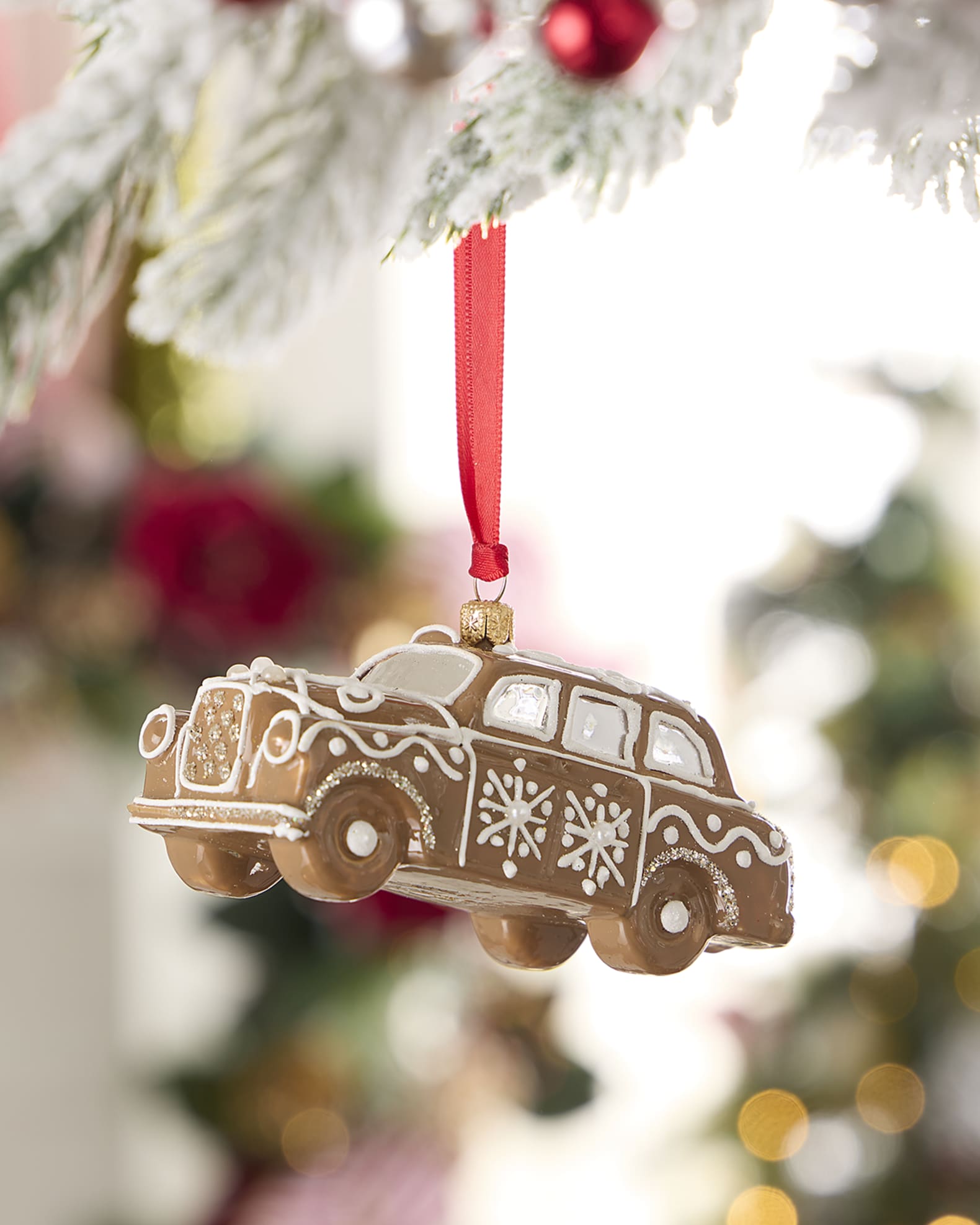 Neiman Marcus Gingerbread Car Christmas Ornament