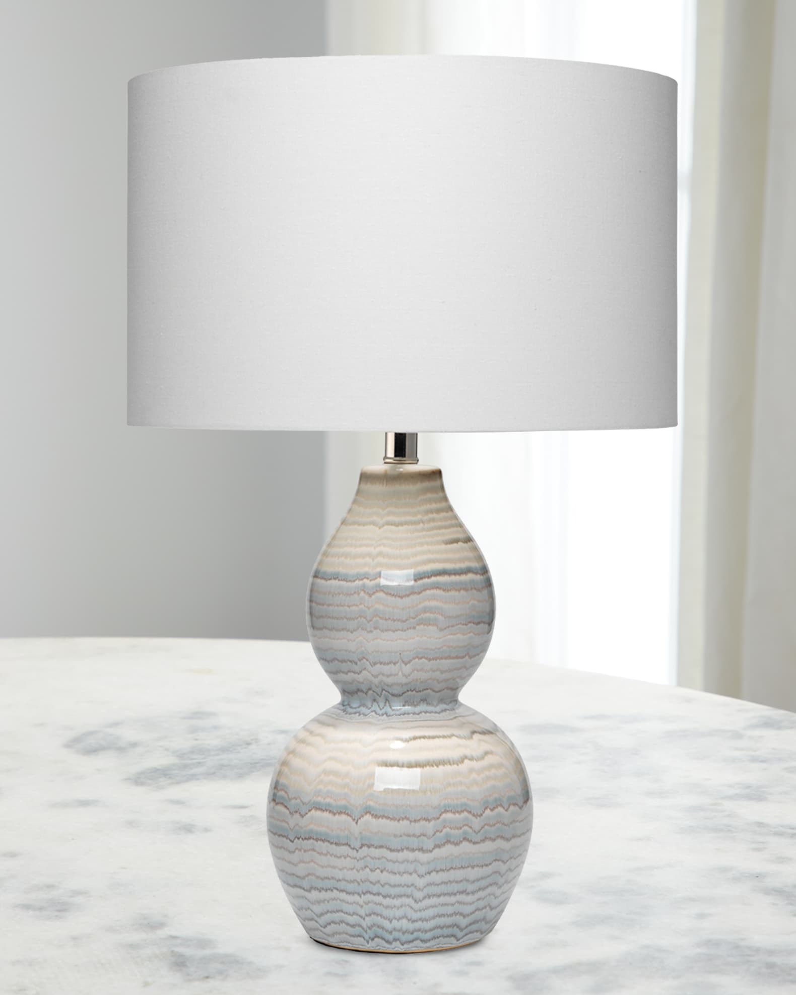 Jamie Young Catalina Wave 24.5" Table Lamp