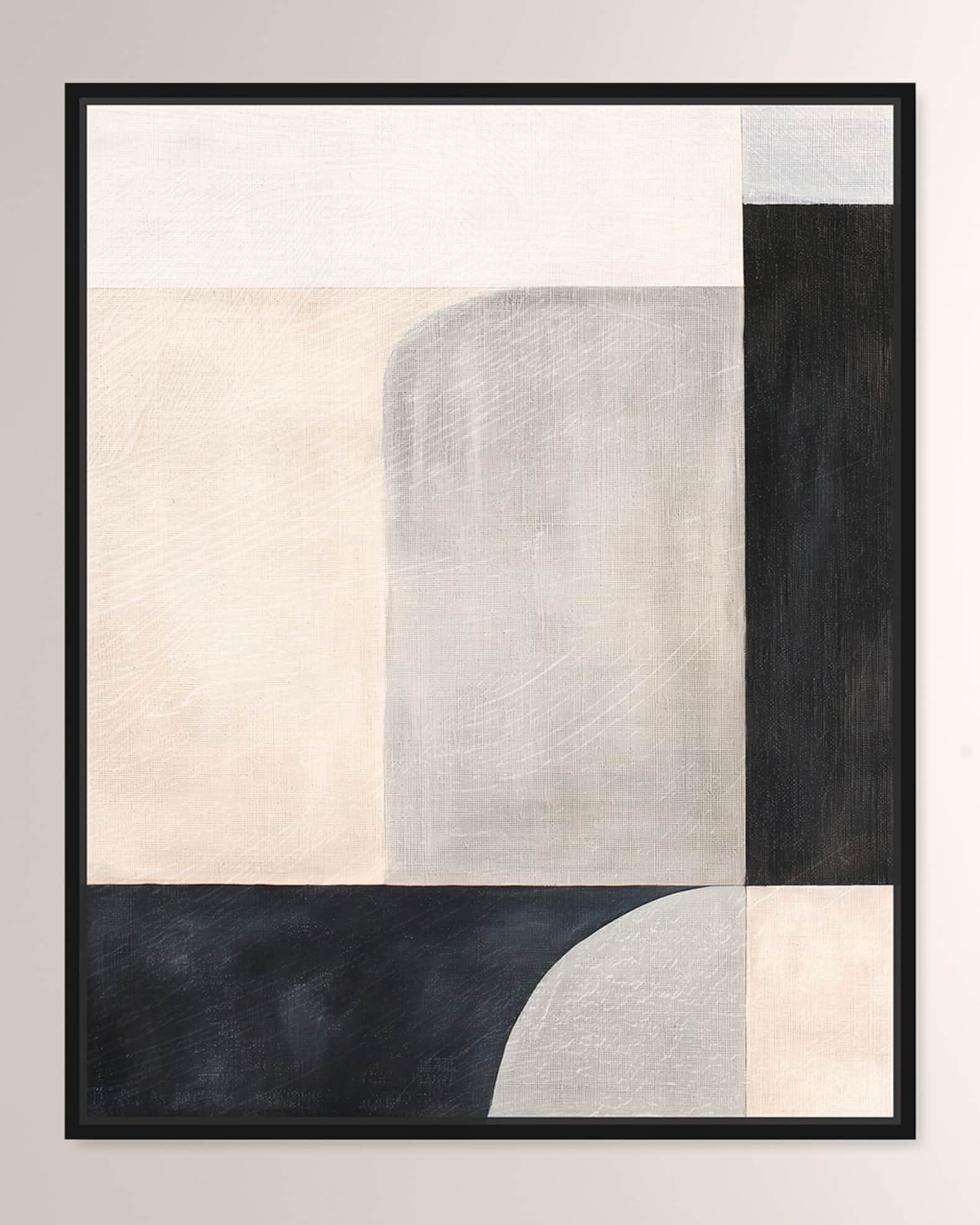 The Oliver Gal Artist Co. "Midnight Sepia III" Giclee on Canvas