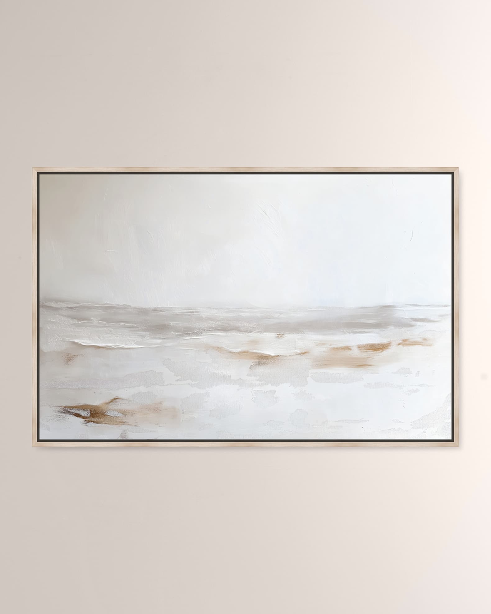The Oliver Gal Artist Co. "Interstellar Sands II" Framed Giclee on Canvas