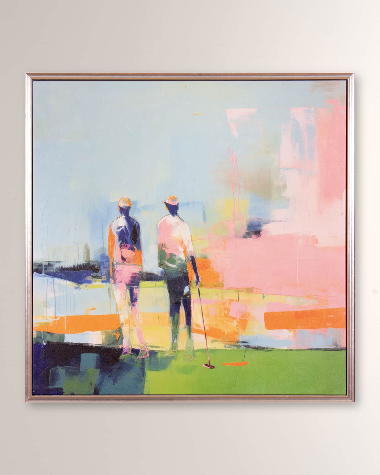 Shadow Catchers "Golf Players I" Framed Giclee