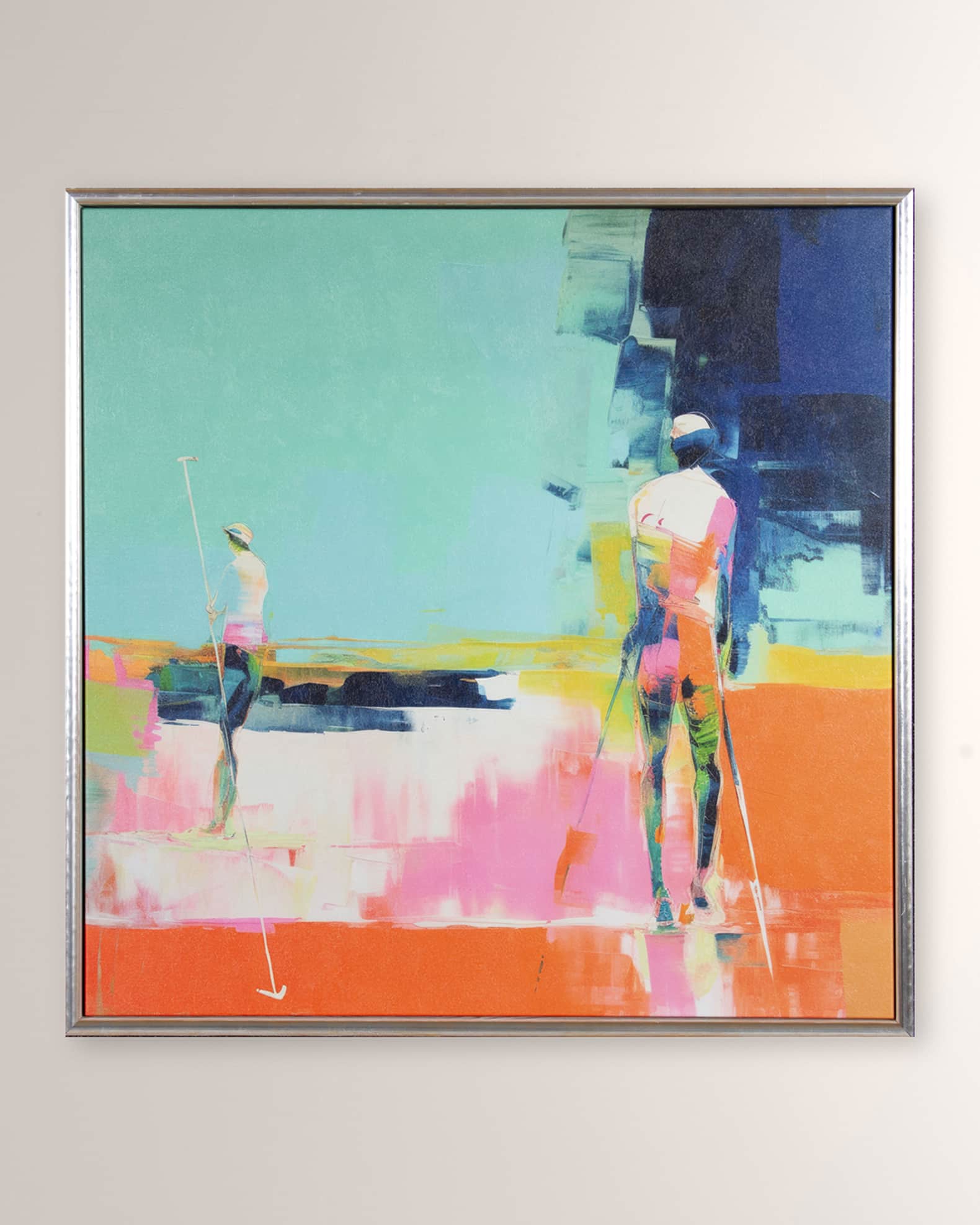 Shadow Catchers "Golf Players II" Framed Giclee