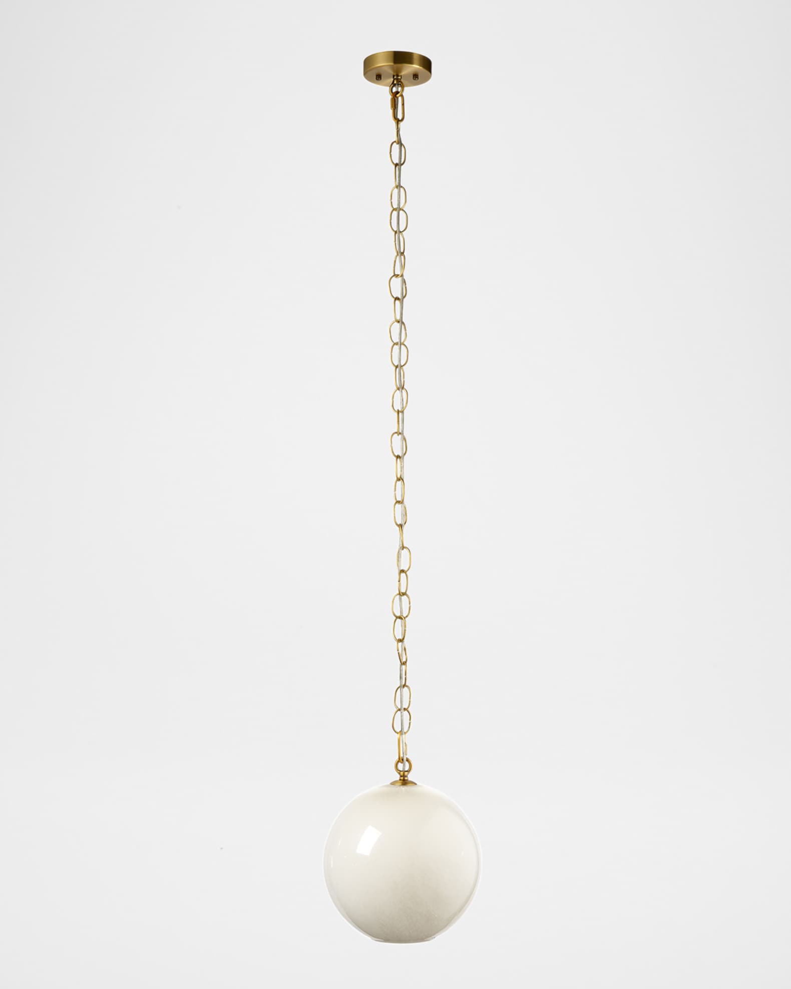 Jamie Young Camber Glass Pendant, 11.5"