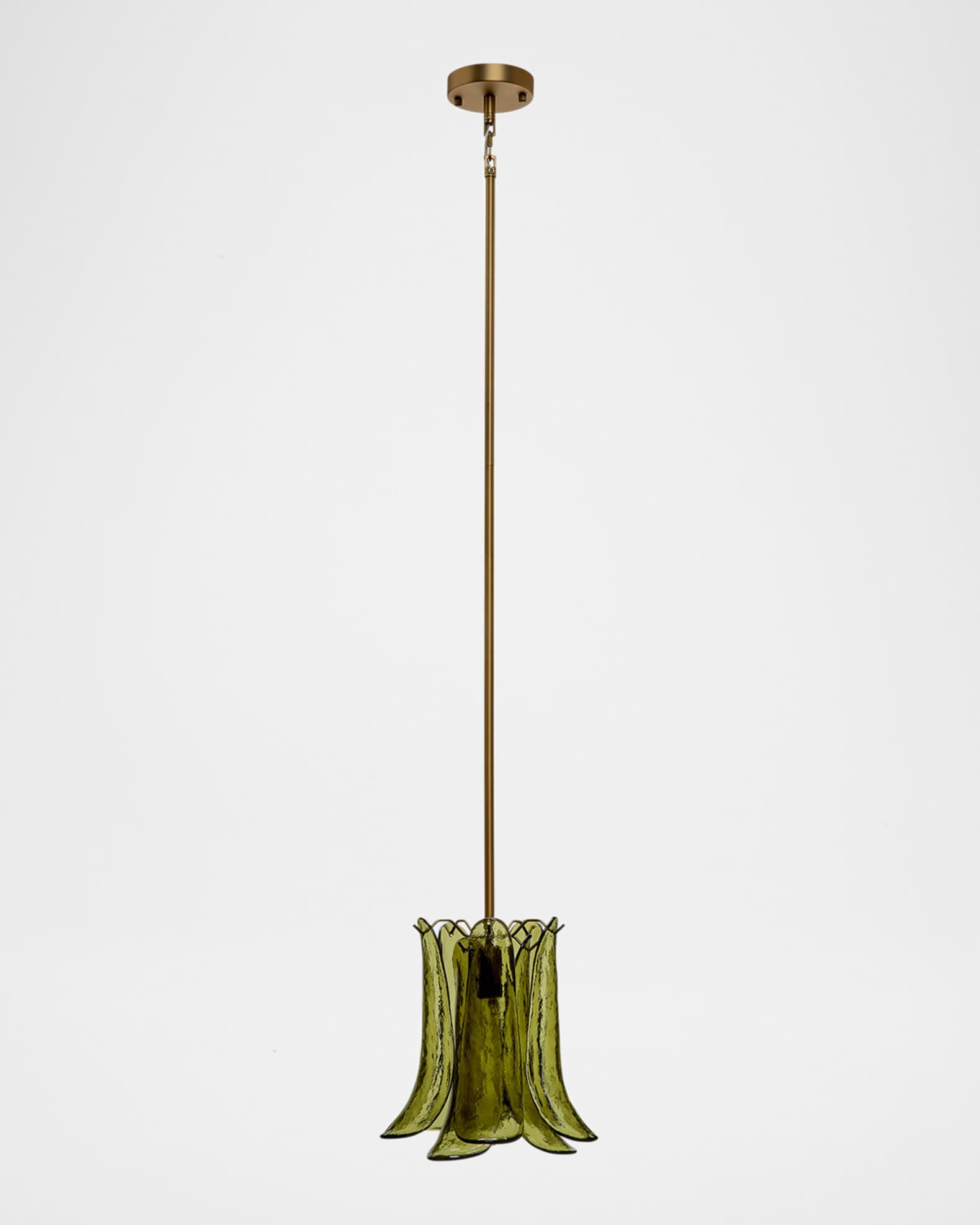 Jamie Young Cala Glass Pendant, 12"