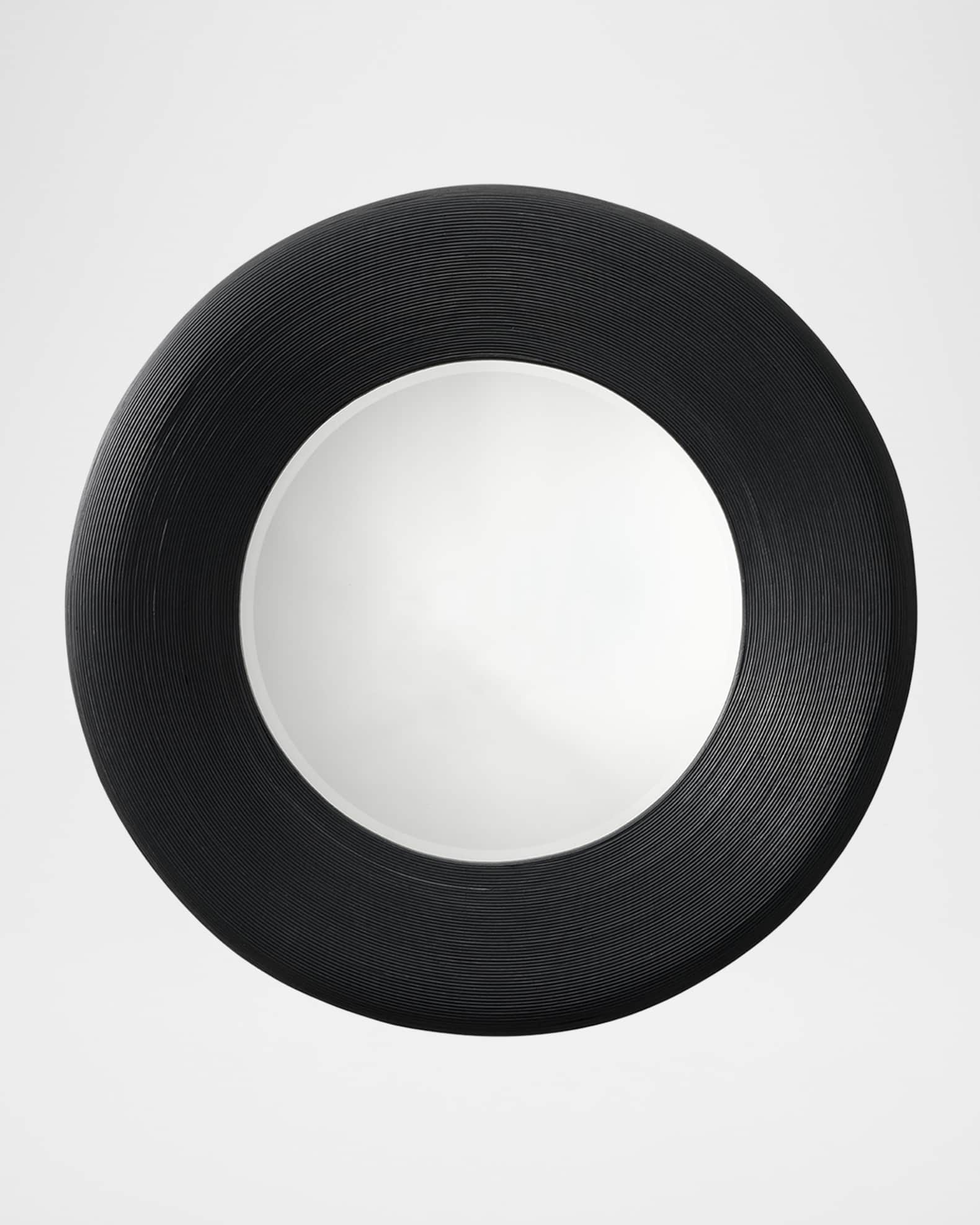 Jamie Young Paddock Wall Mirror, 39" Round