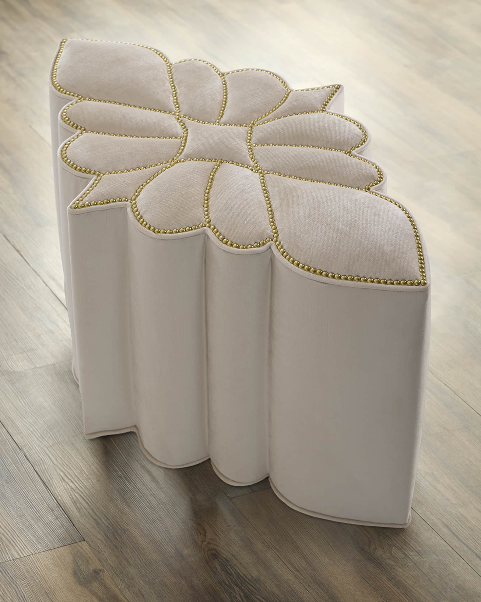 Haute House Elizabeth Snow Ottoman