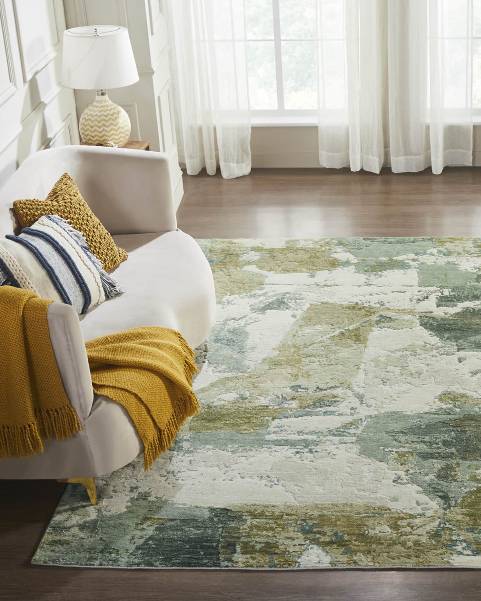 Haven & Loom Harrington Hand-Knotted Rug, 6' x 9' | Horchow