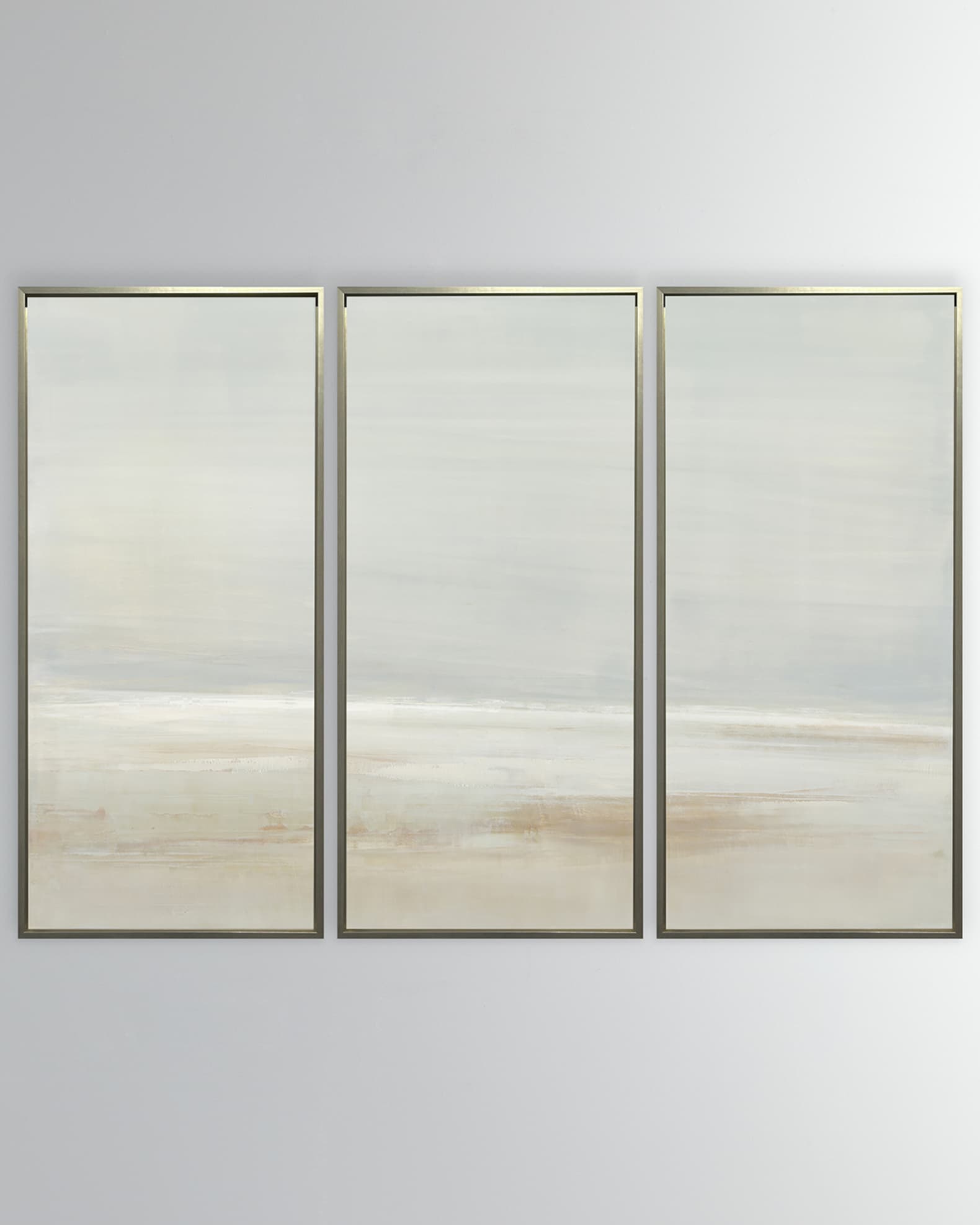 Benson-Cobb Studios "Fading Sands" Giclee Triptych on Canvas by Carol Benson-Cobb