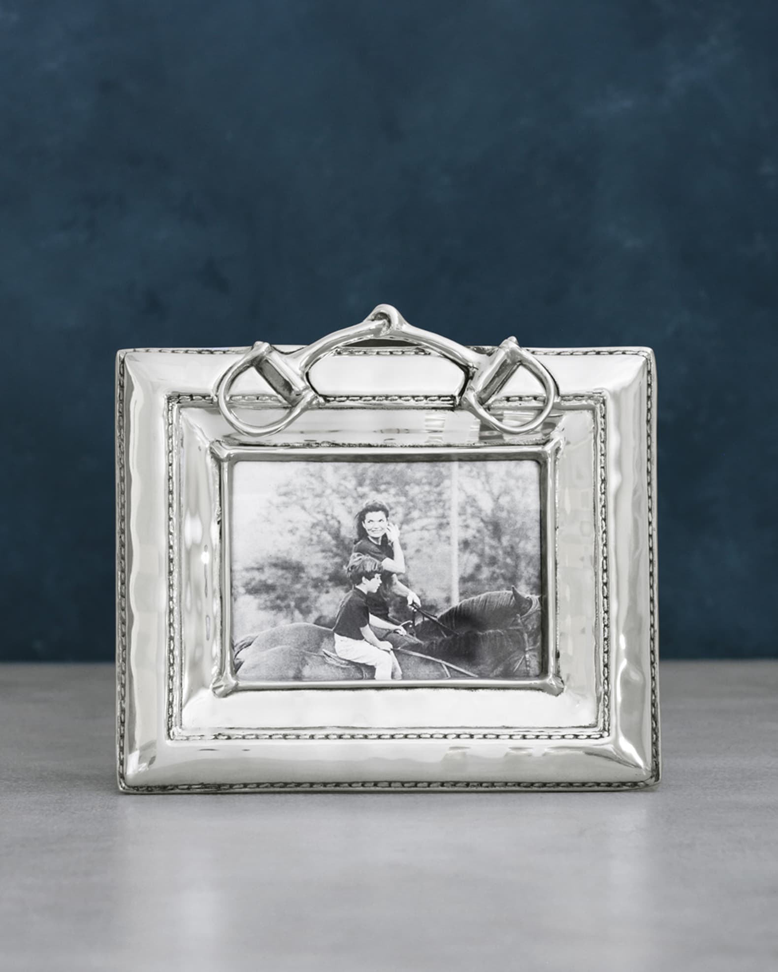 Beatriz Ball FRAME Western Equestrian Snaffle Bit Frame, 5" x 7"