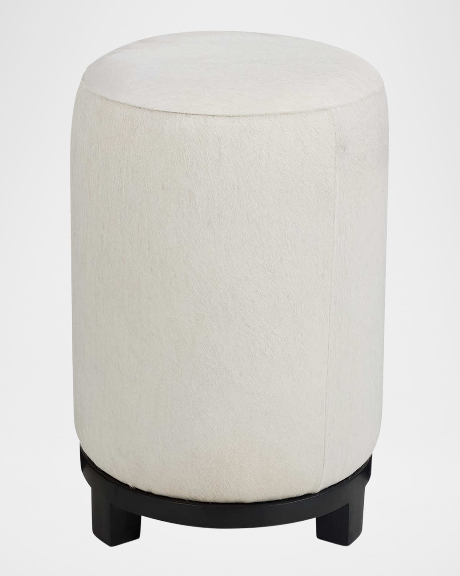 Arteriors Wimberley Hair on Hide Ottoman