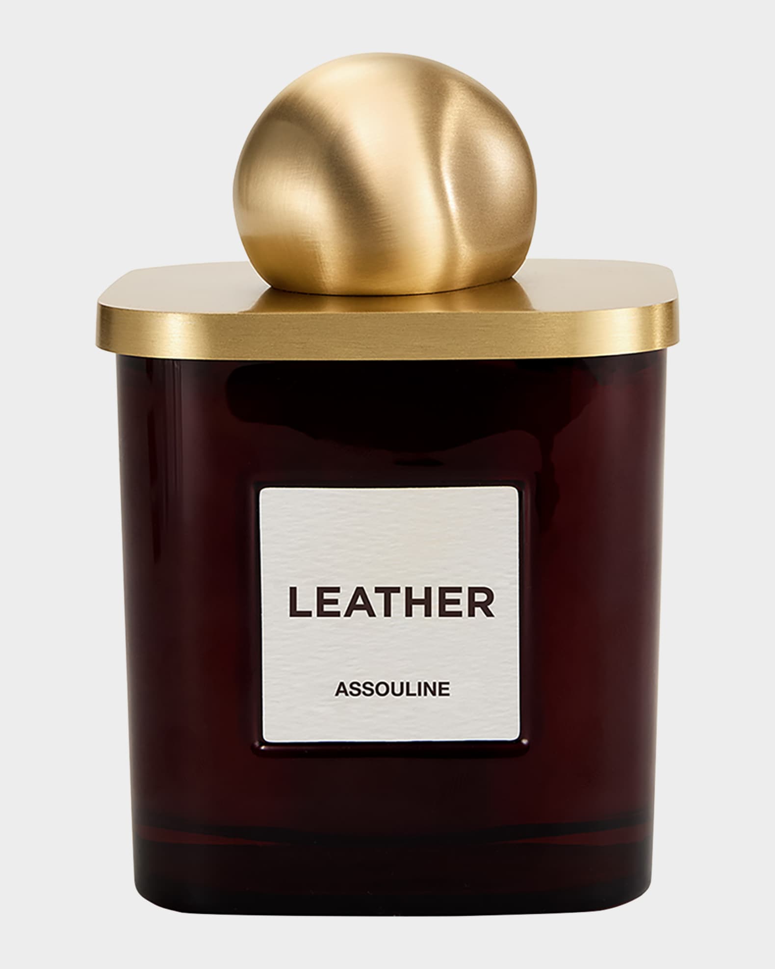 Assouline Leather Candle, 8 oz.