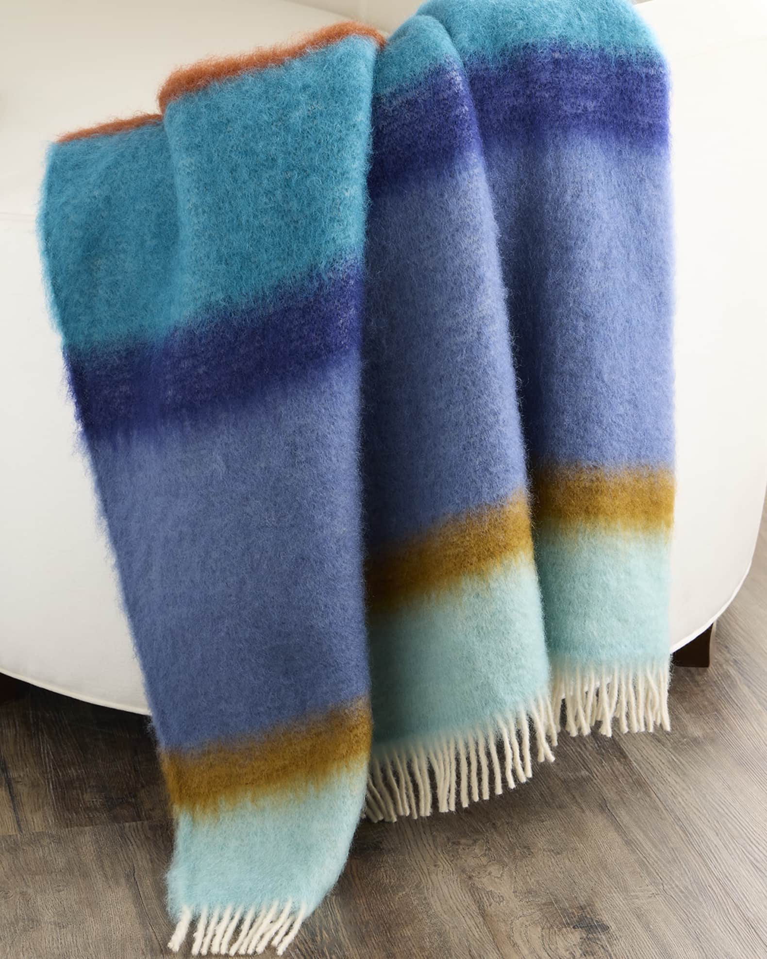 Mantas Ezcaray Matisse Mohair & Wool Throw, 51