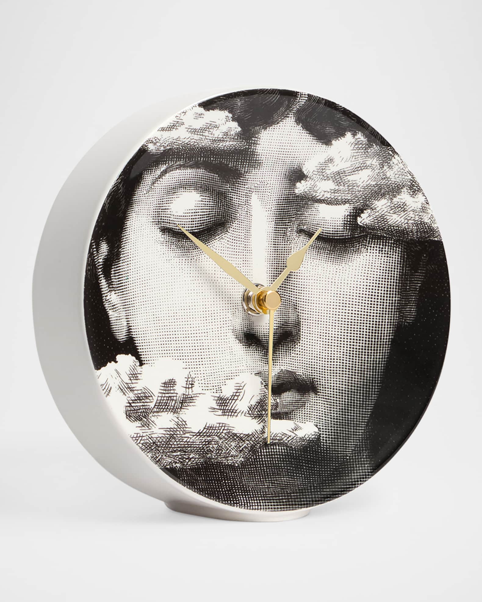 Fornasetti Tra le Nuvole Table Clock | Horchow