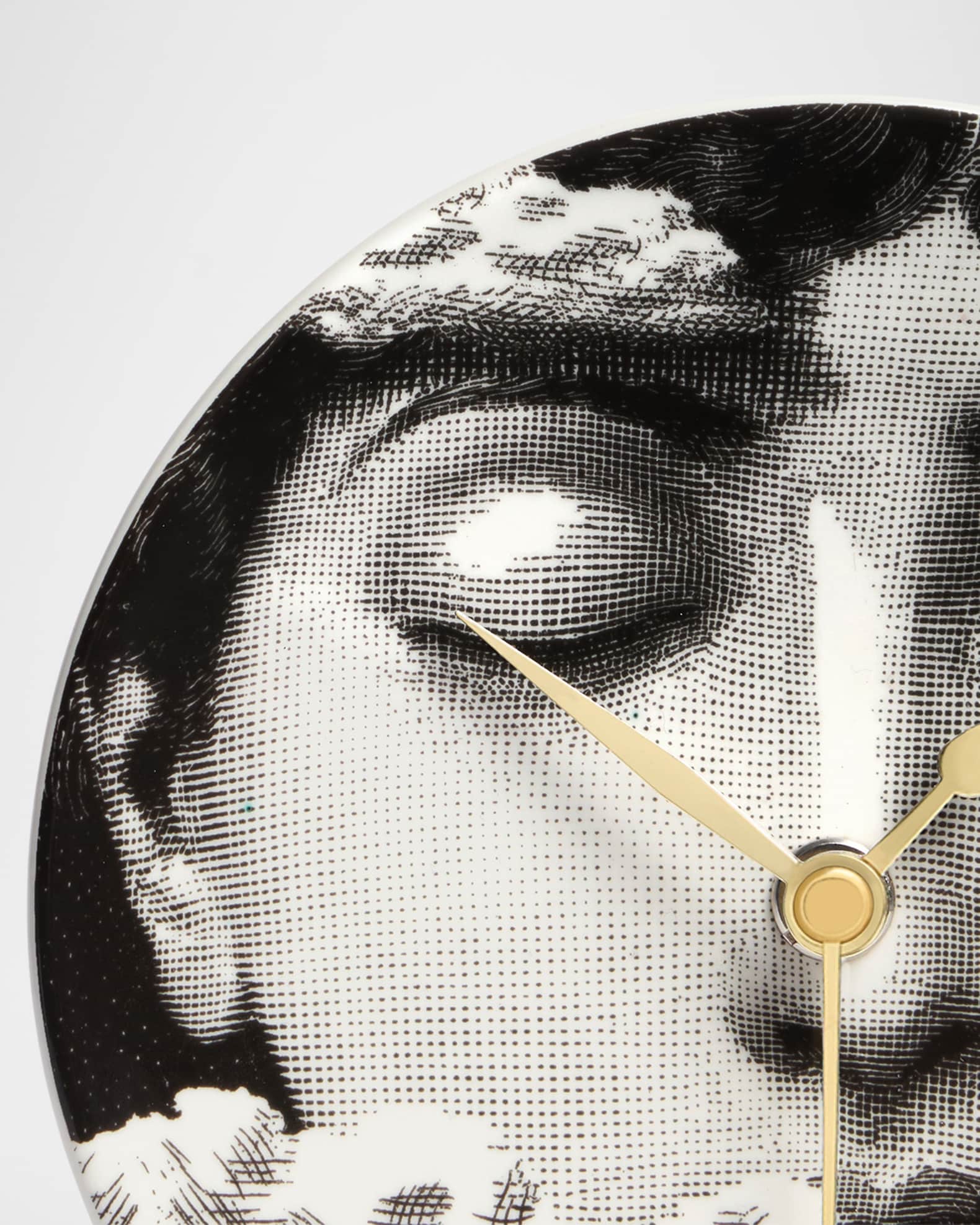 Fornasetti Tra le Nuvole Table Clock | Horchow
