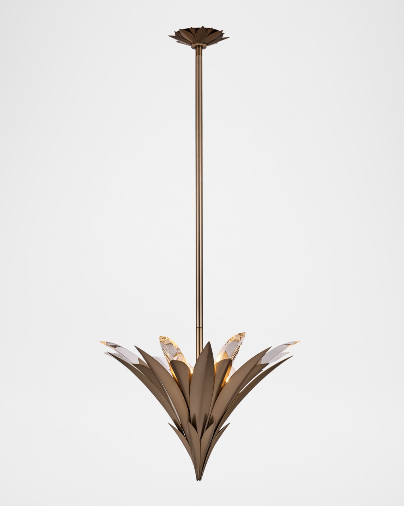 Allegri Crystal by Kalco Lighting Roche 19" 3-Light Pendant Chandelier