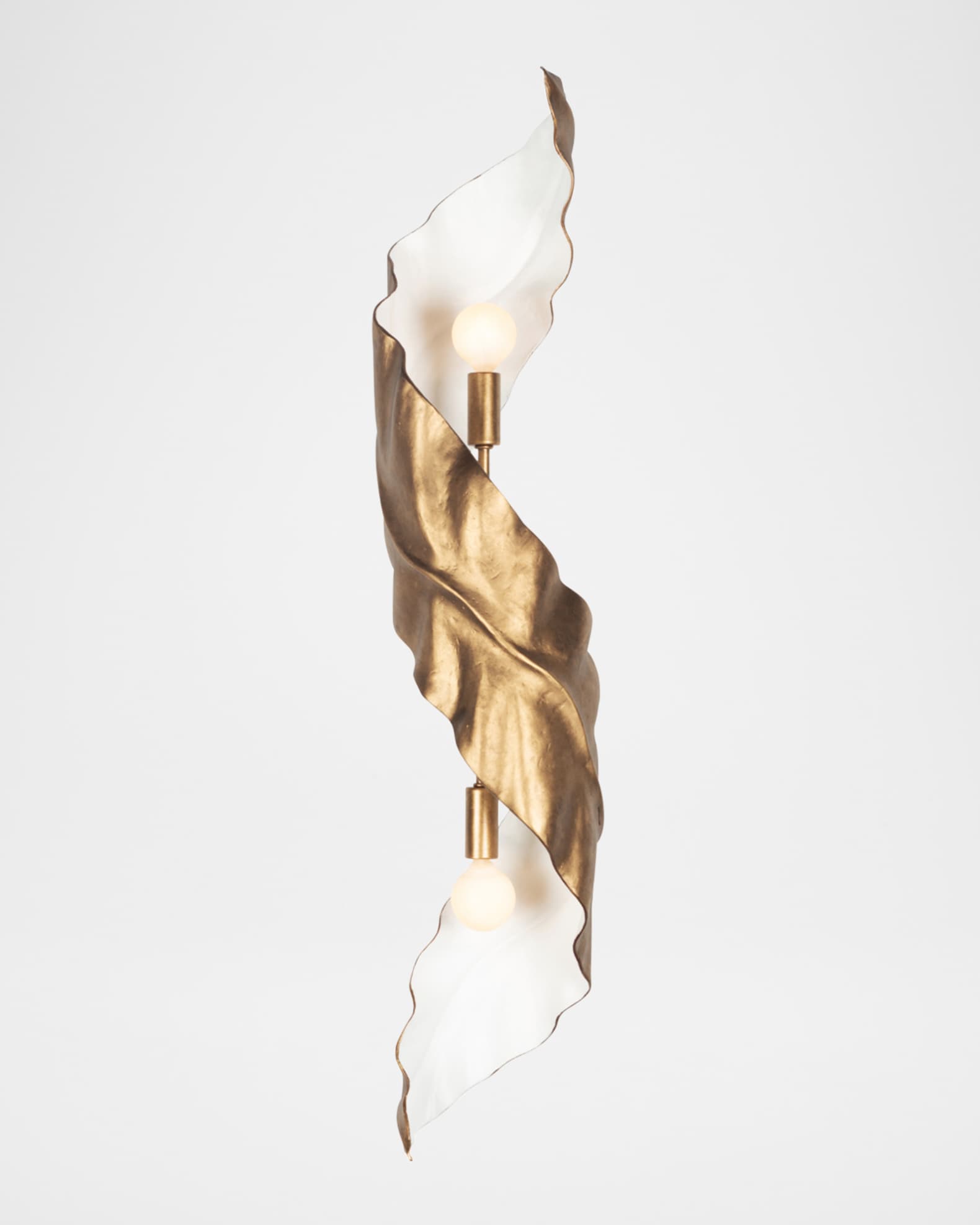 Kalco Lighting  Spira Pearlized Antique Wall Sconce