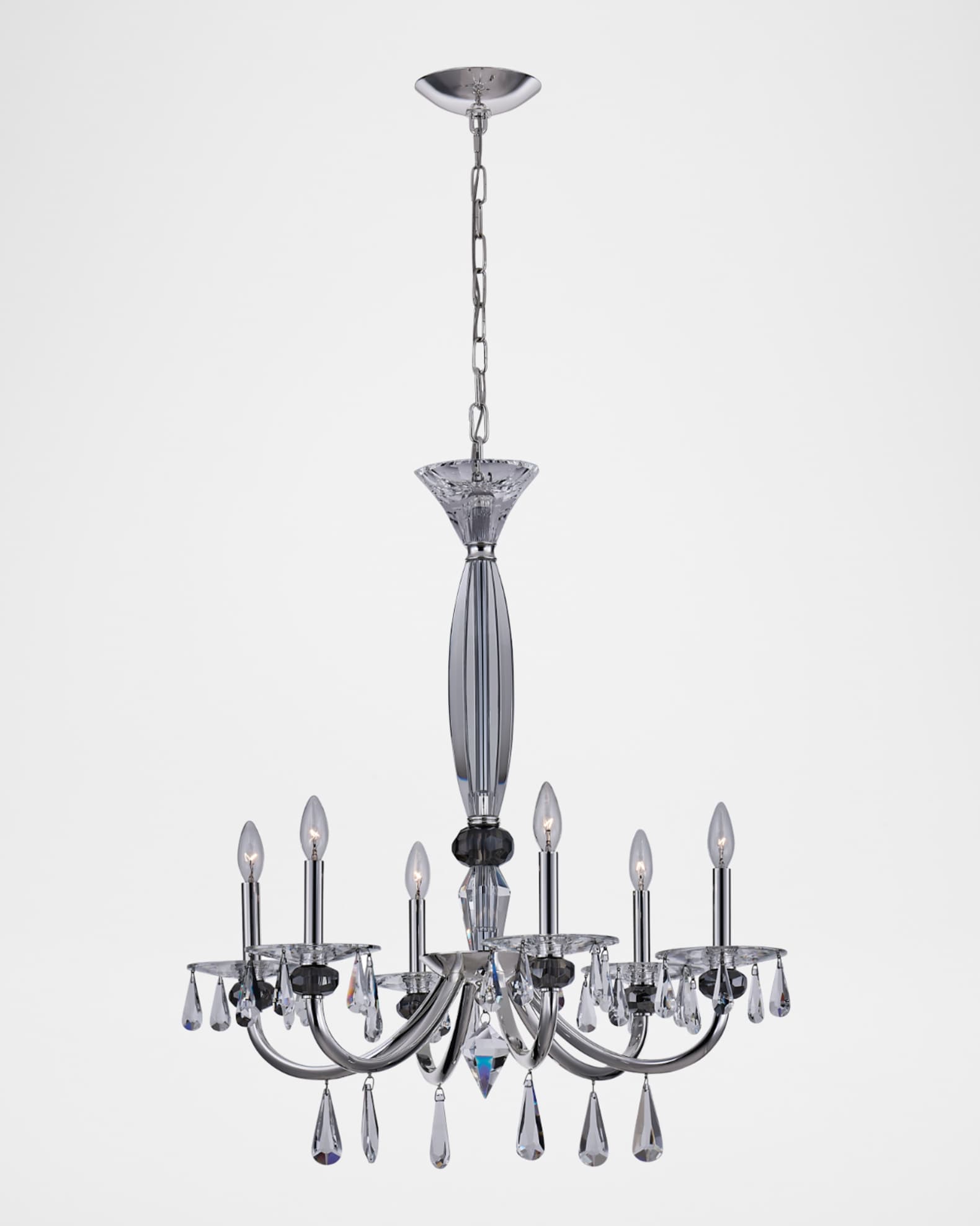 Allegri Crystal by Kalco Lighting Passo 28" 6-Light Chandelier