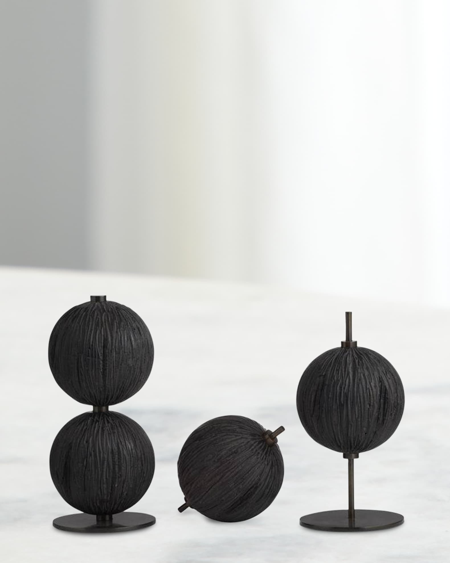 Arteriors Kyros Sculptures, Set of 3