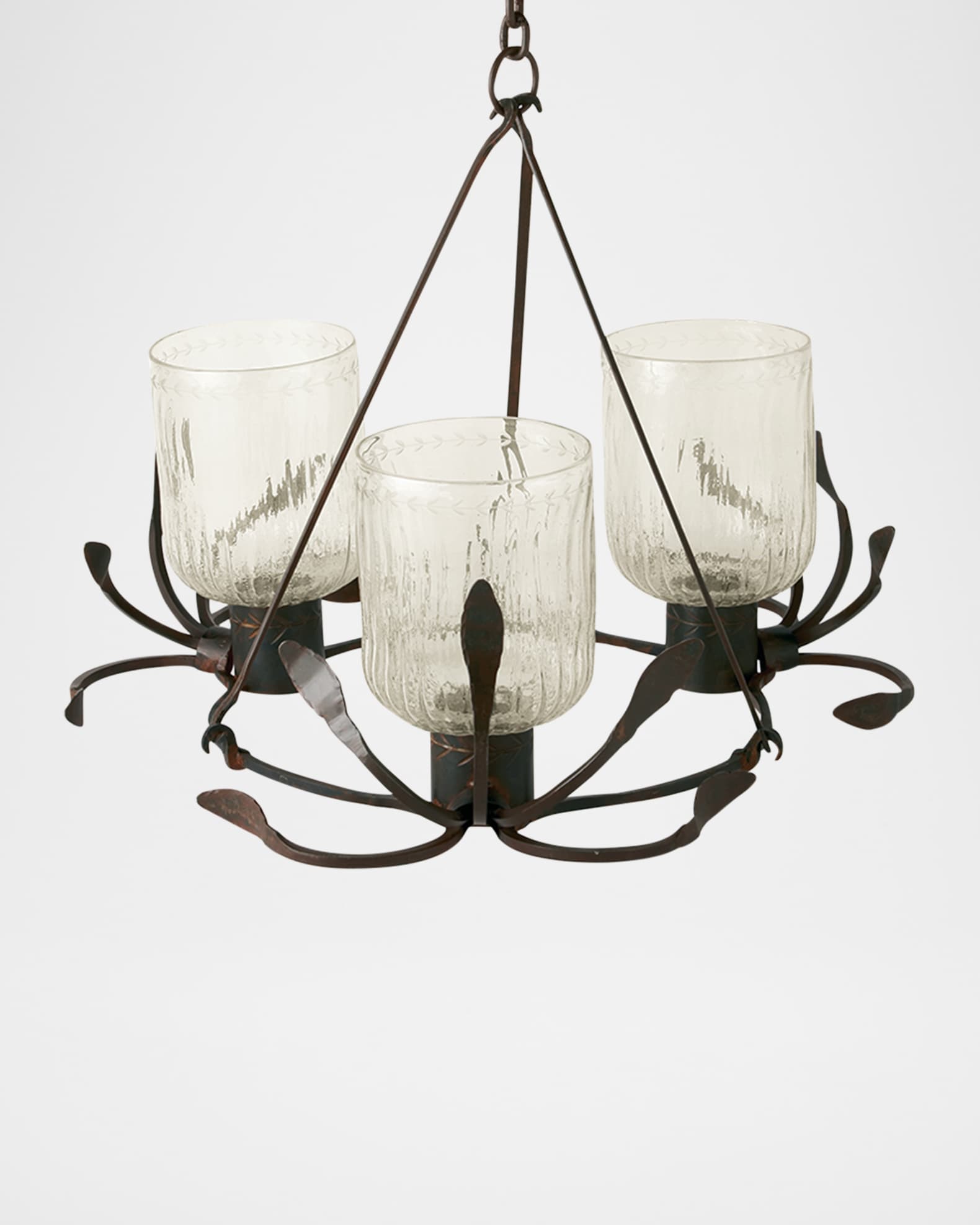 Jan Barboglio Libertad 3-Light Chandelier, 36"