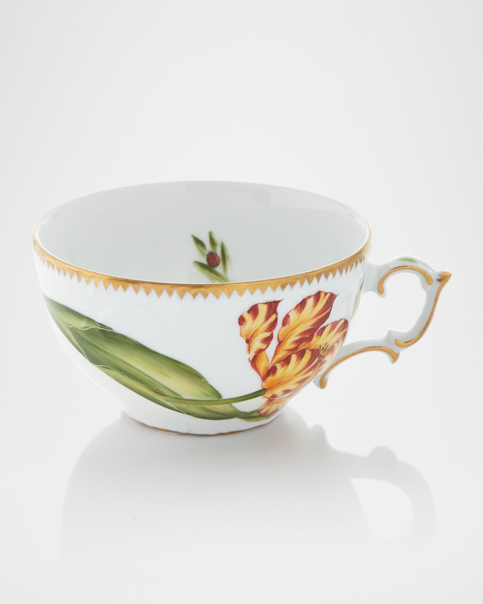 Anna Weatherley Old Master Tulips Teacup Horchow