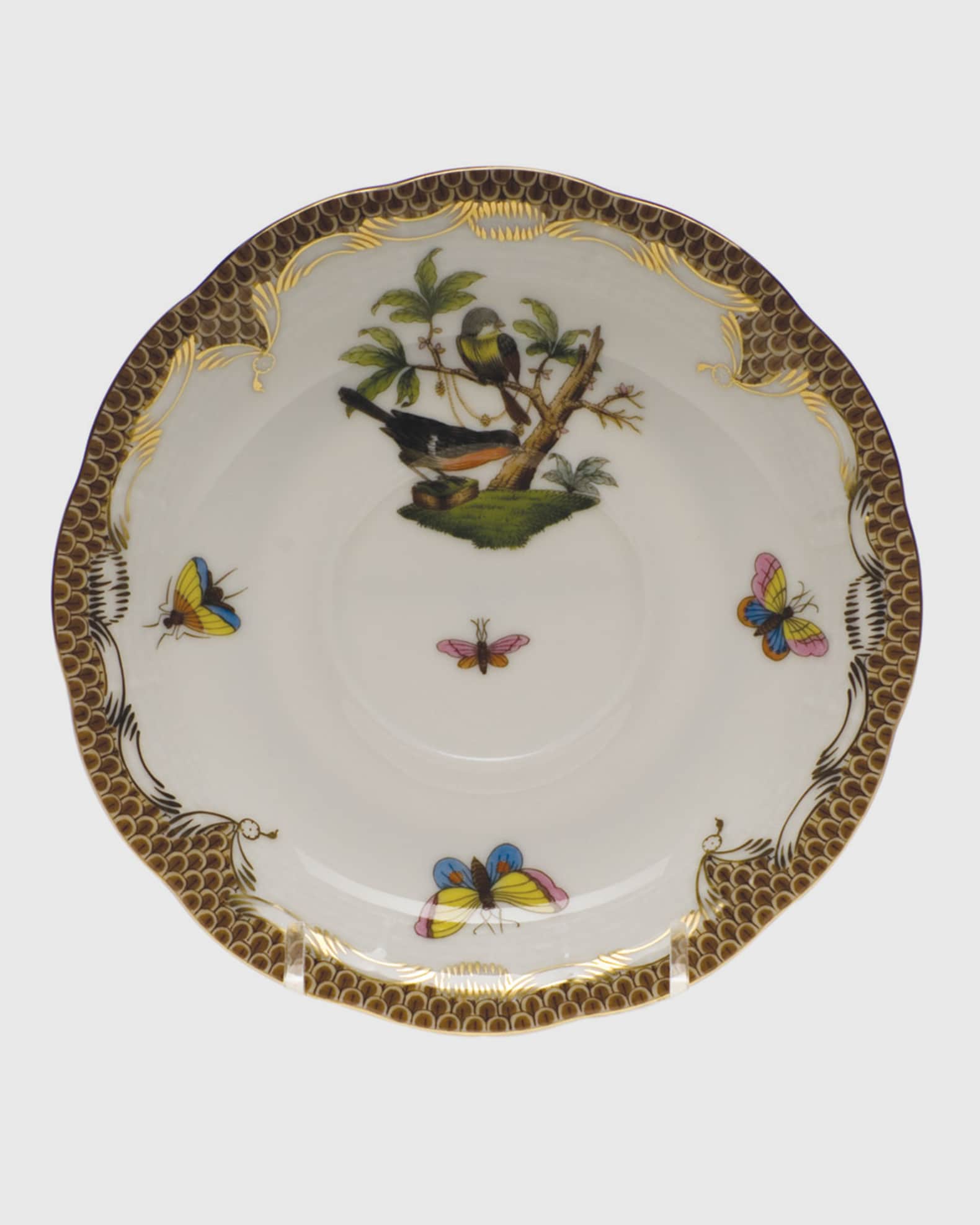 Herend Rothschild Bird Saucer #2