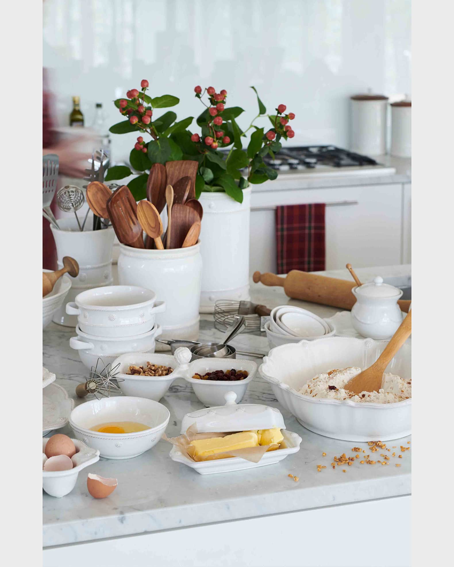 Puro - Nesting Serving Bowl Set/3 Whitewash - By Juliska main image 1