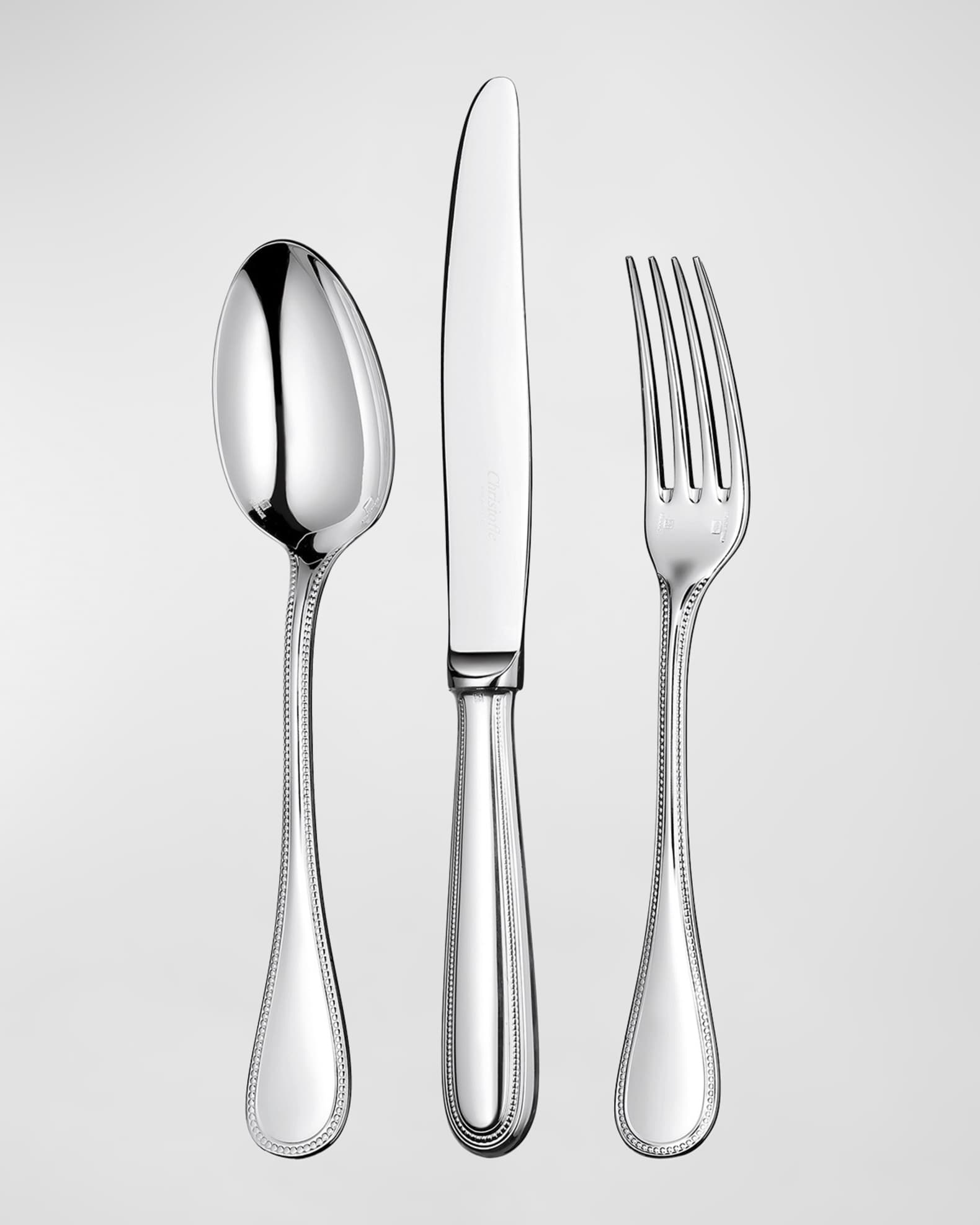 Christofle Perles Silver-Plated Salad Fork | Horchow
