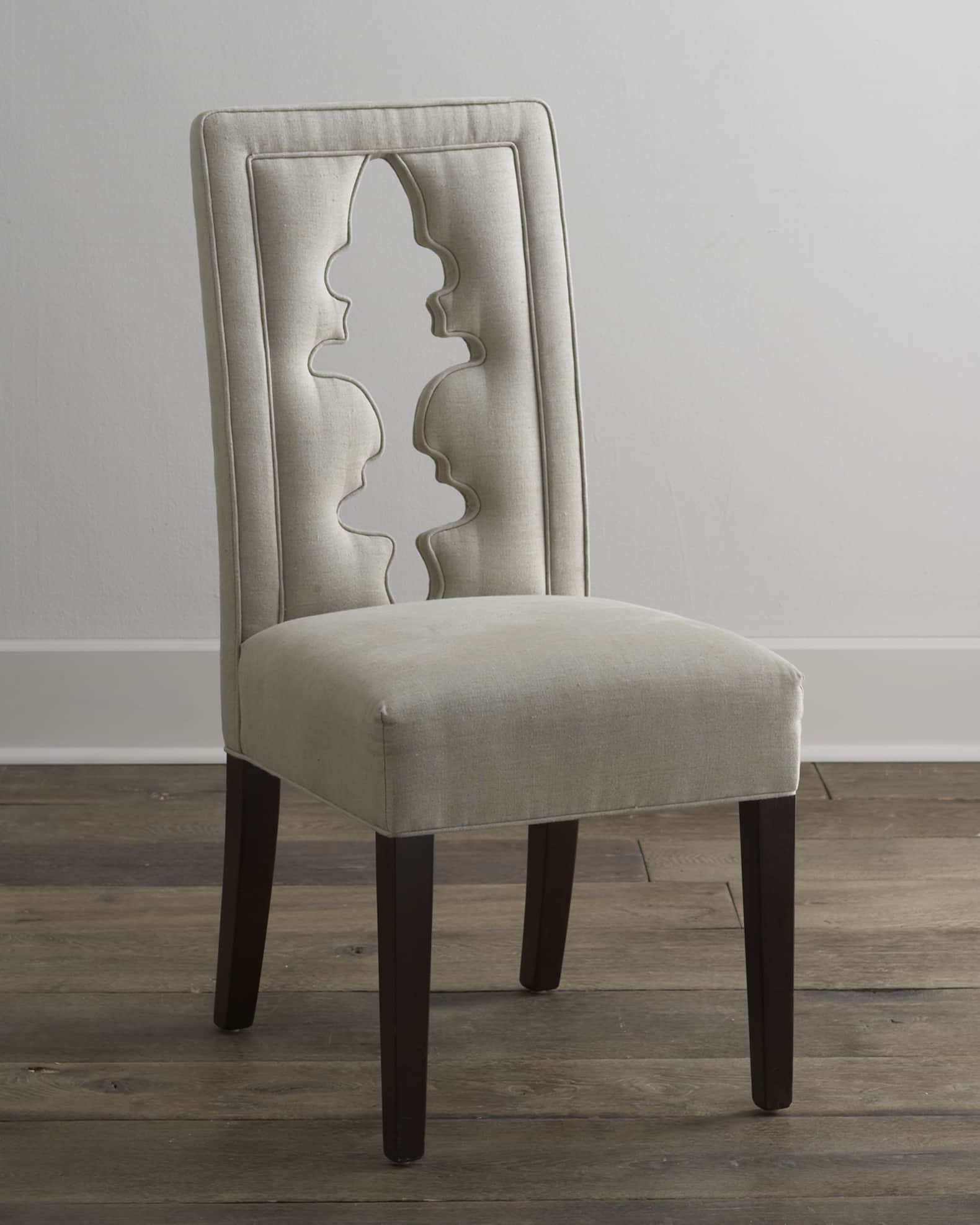 Haute House Bailey Linen Chair