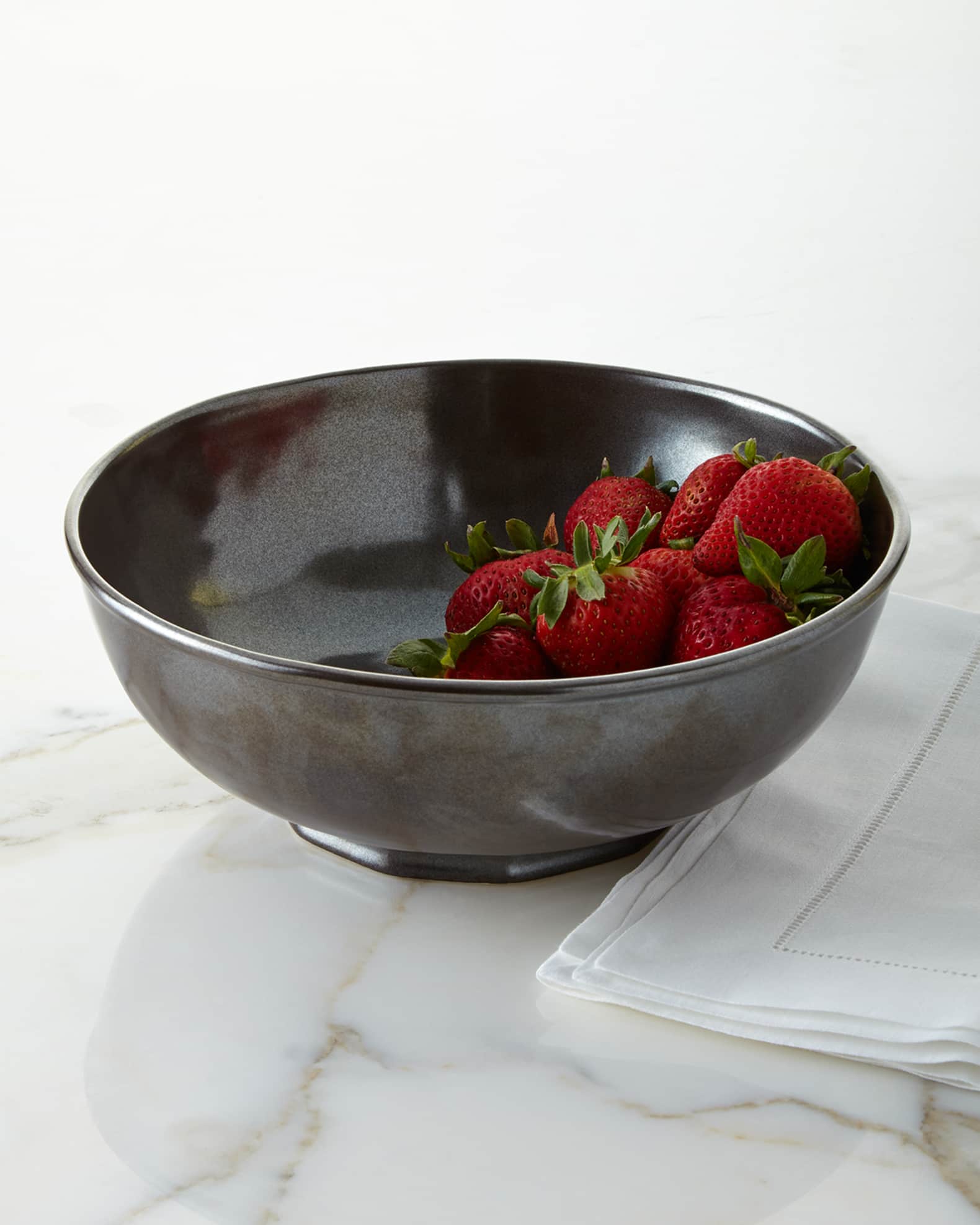 Juliska Pewter Stoneware 10 Serving Bowl Horchow