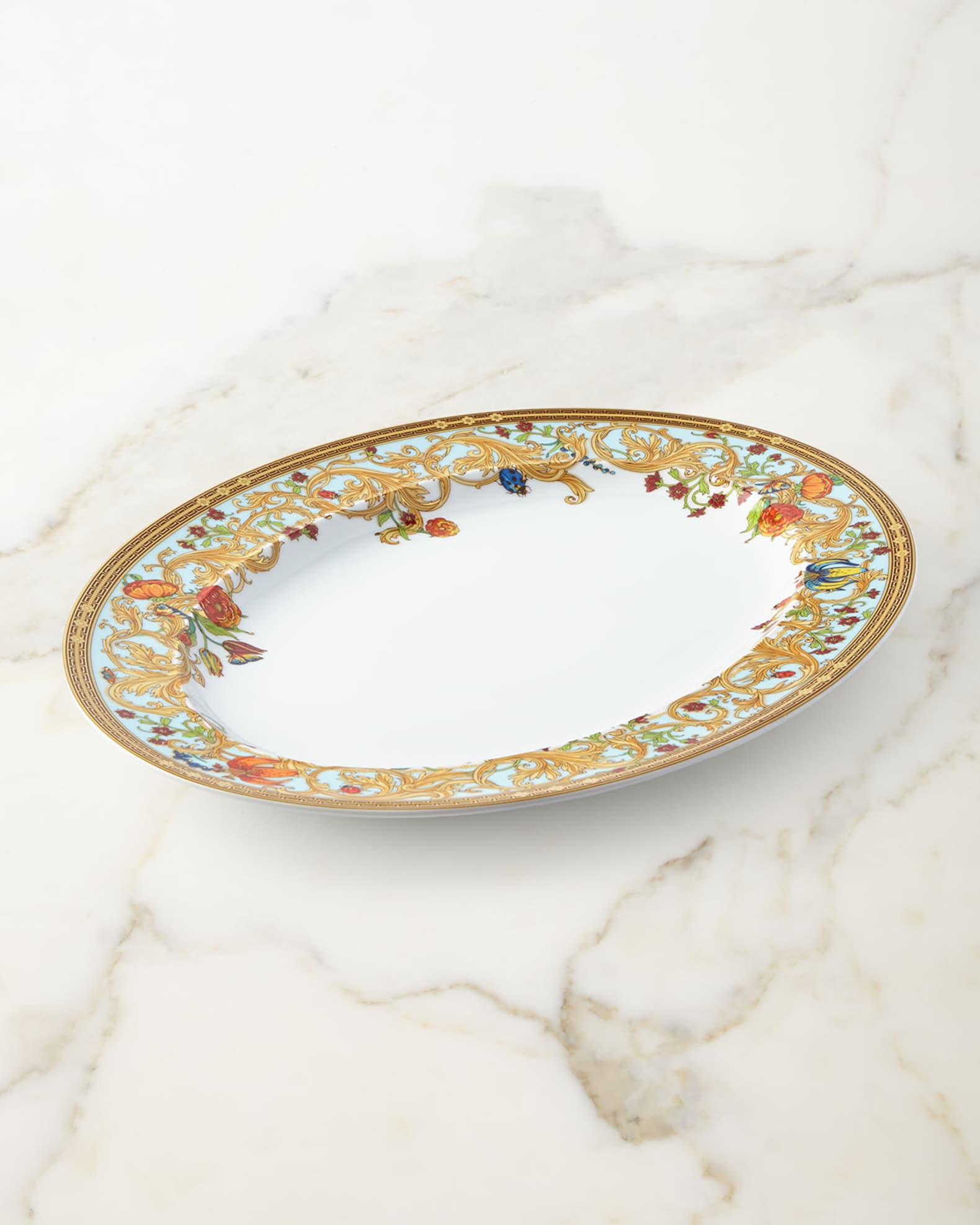 Versace Butterfly Garden Large Platter Horchow