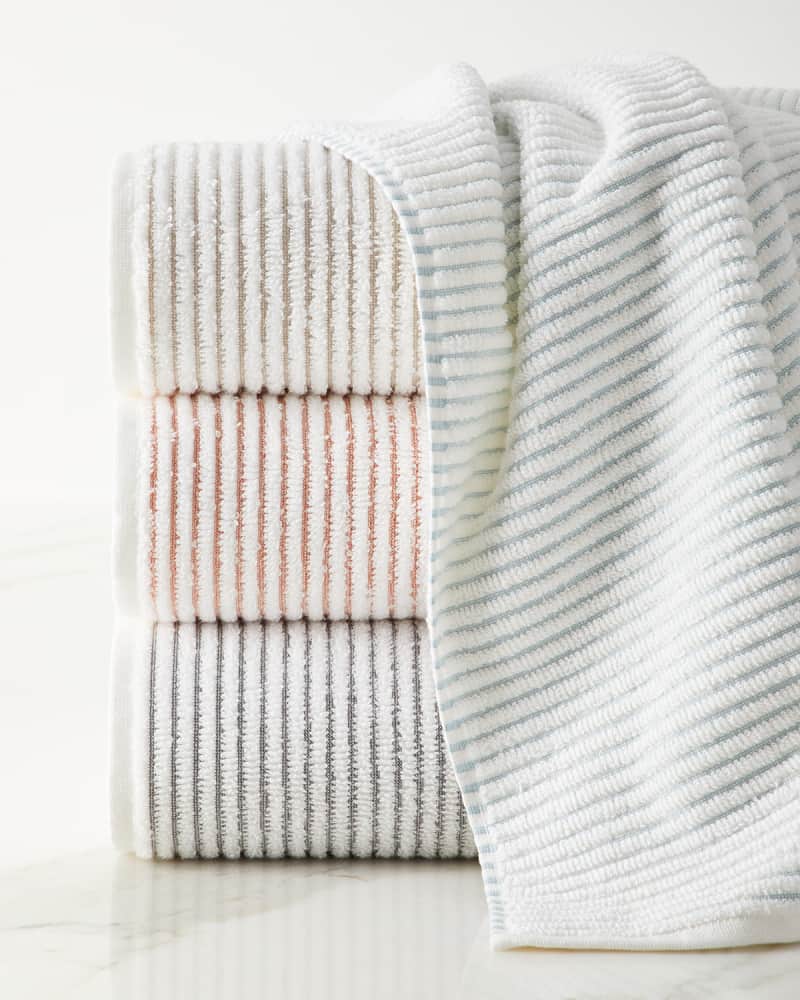 Patterned Designer Towels at Horchow